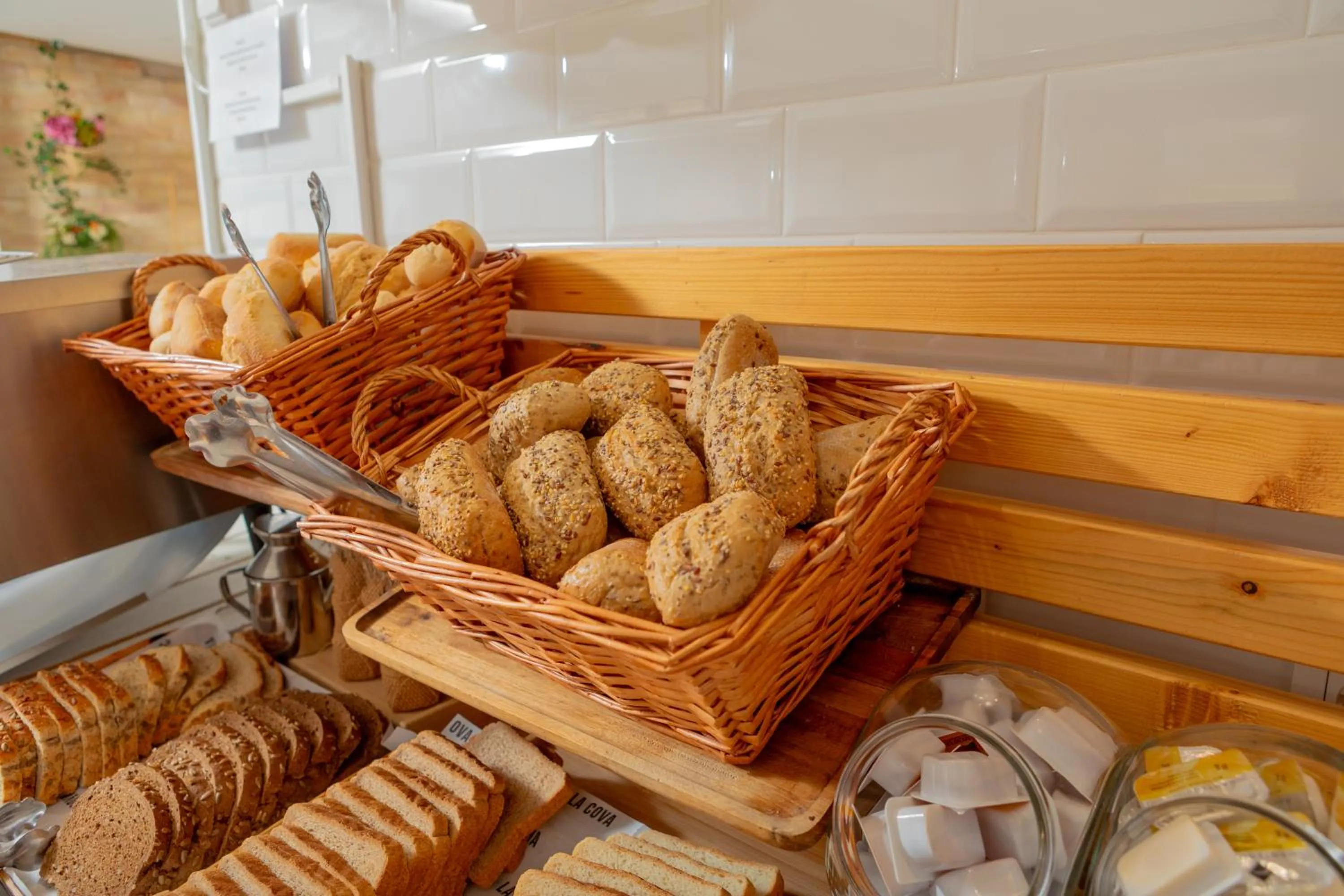 Buffet breakfast in Hotel La Milagrosa