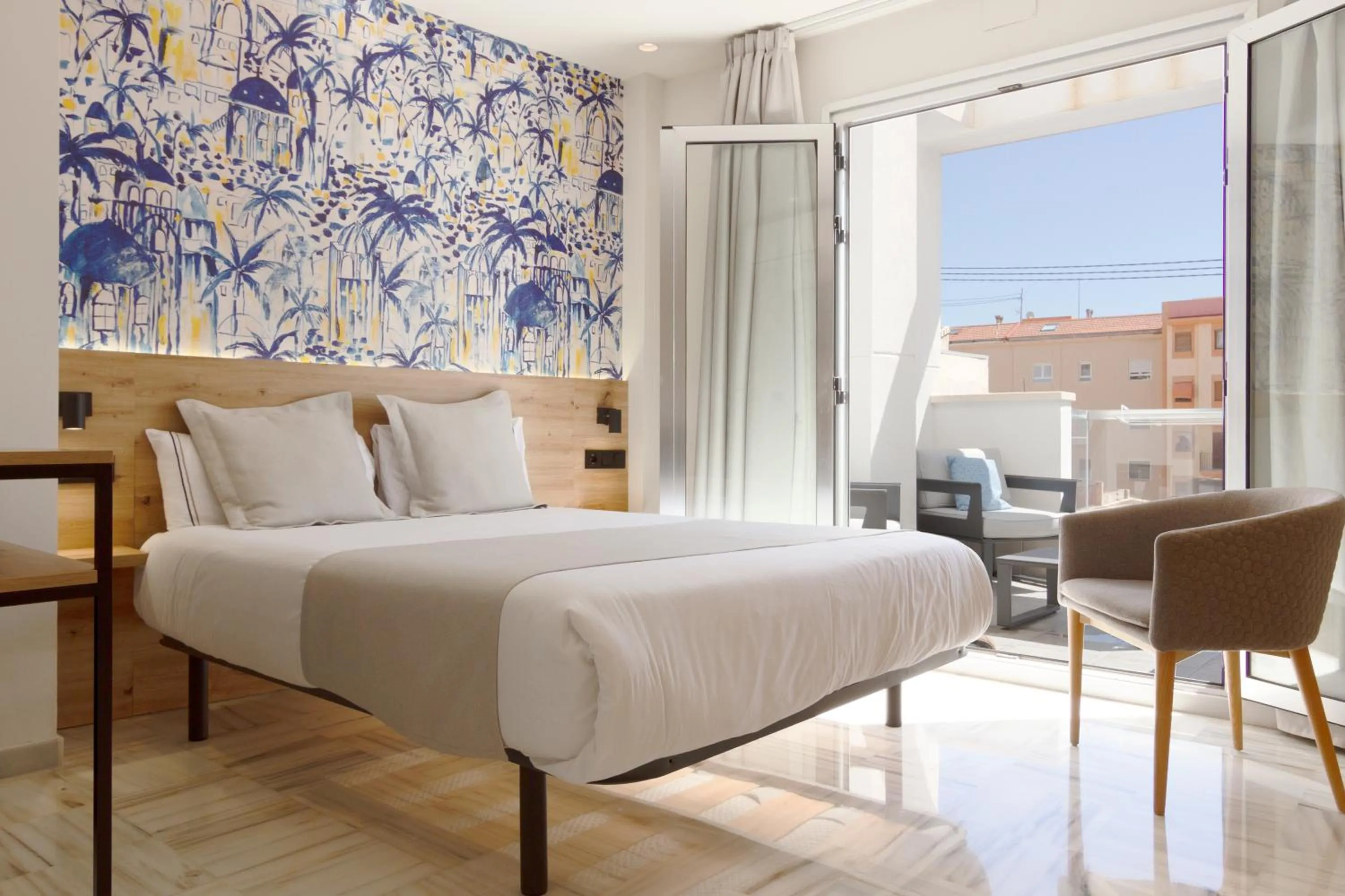 Bed in Hotel La Milagrosa