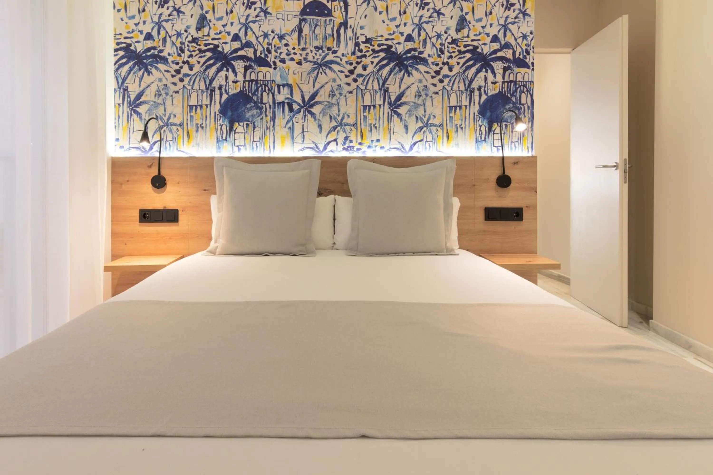 Bed in Hotel La Milagrosa