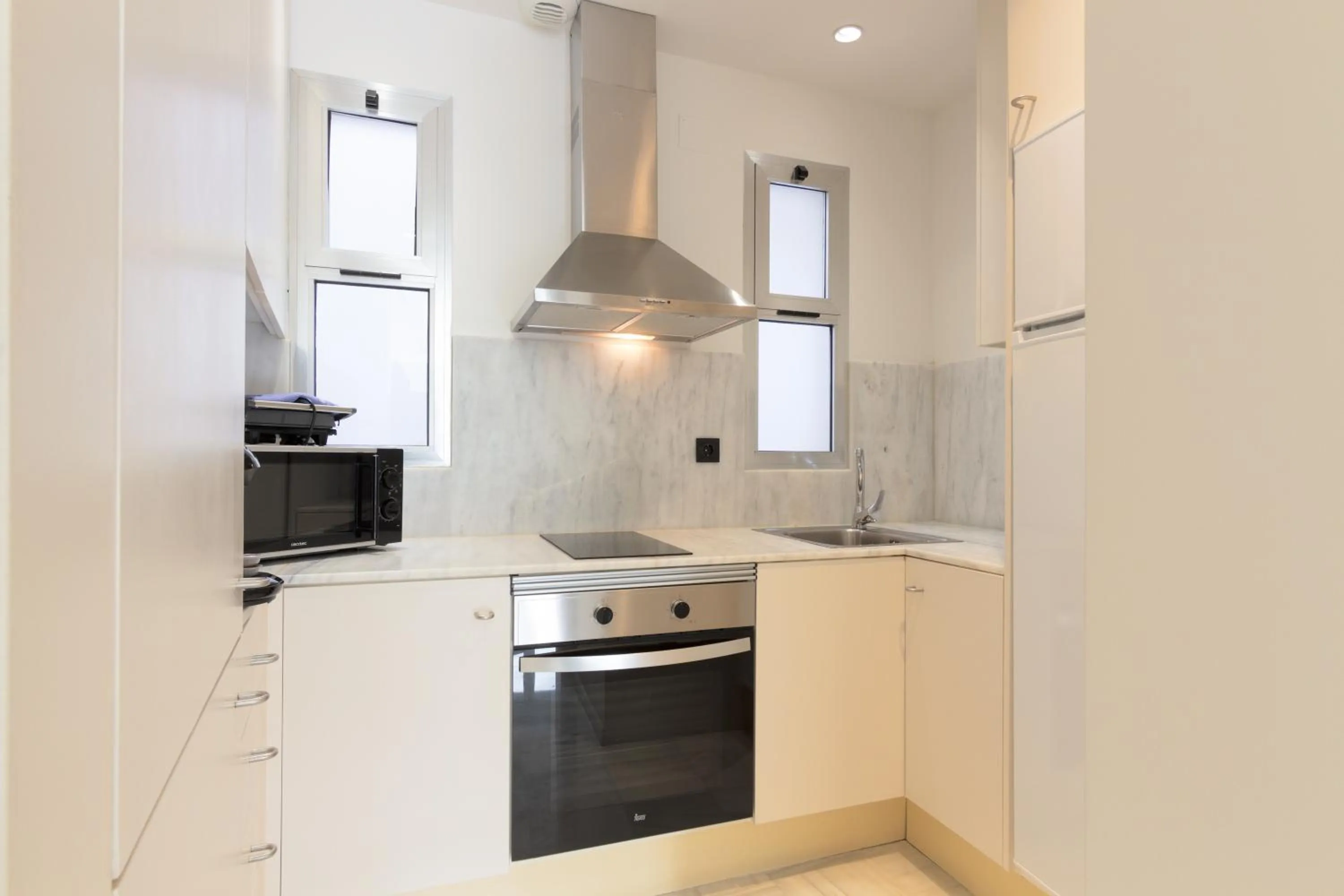 Kitchen or kitchenette in Hotel La Milagrosa