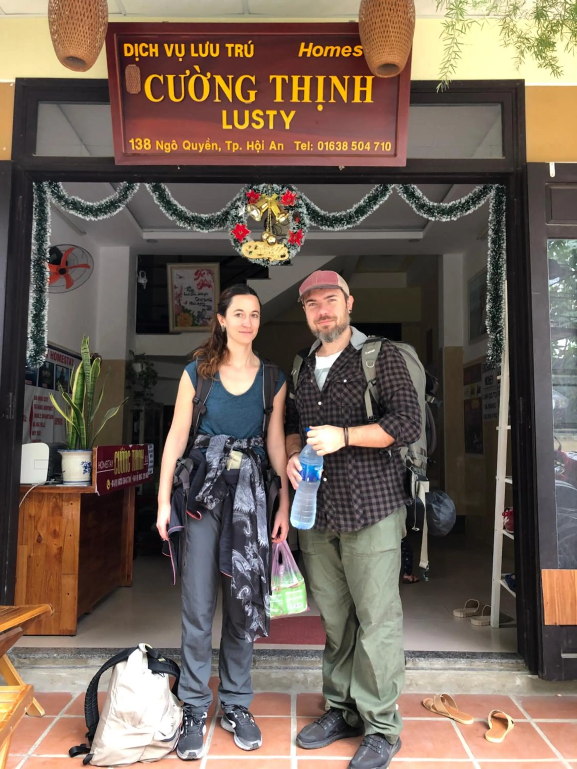 Guests in Cuong Thinh Homestay