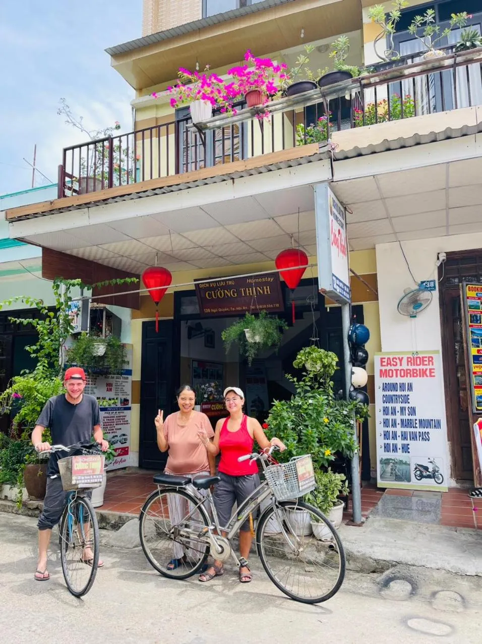 Property building in Cuong Thinh Homestay