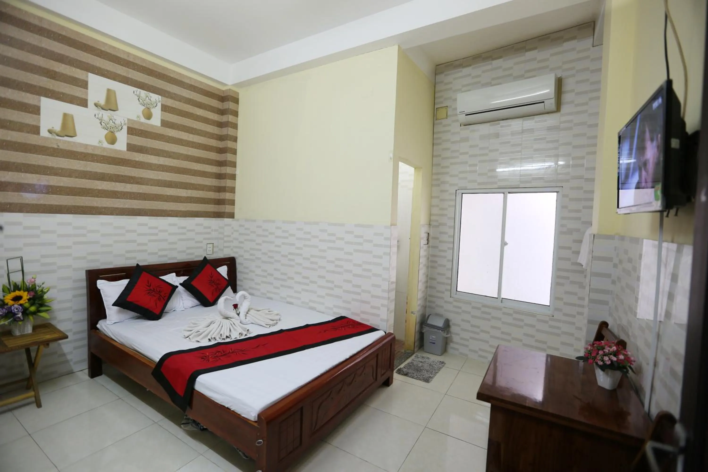 Bed in Cuong Thinh Homestay