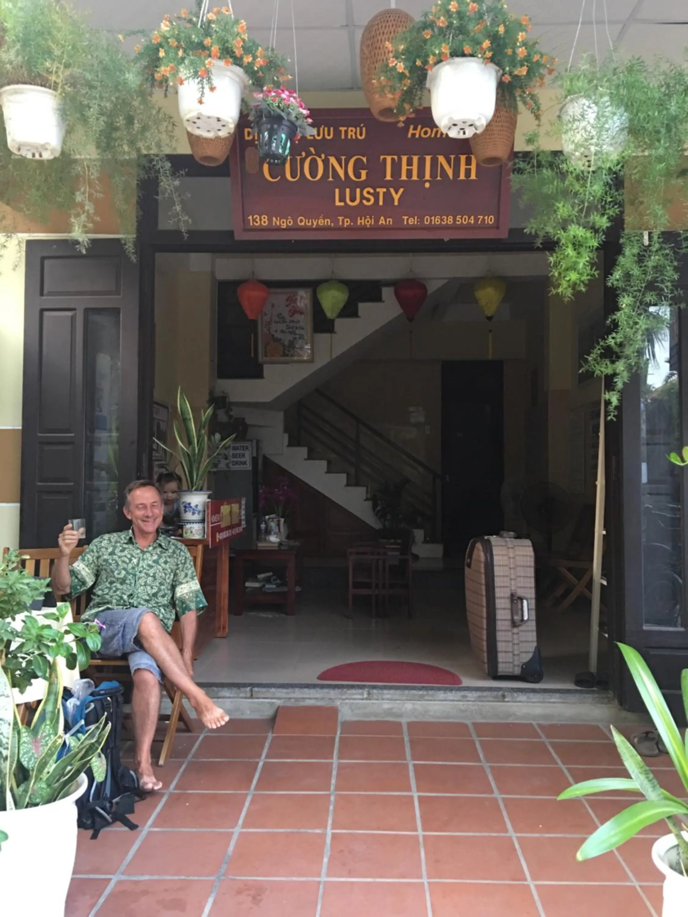 Facade/entrance in Cuong Thinh Homestay