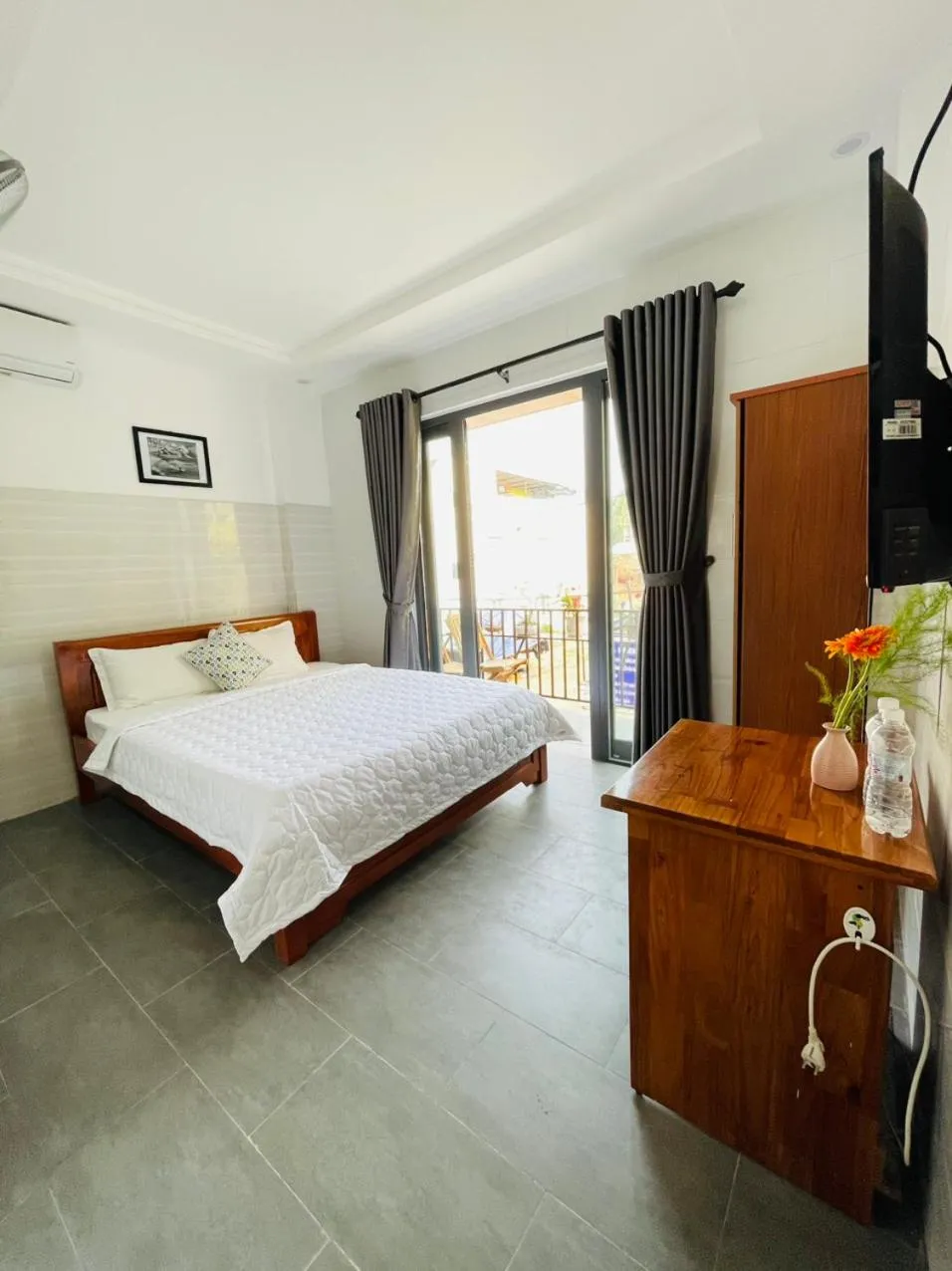 Bed in Cuong Thinh Homestay