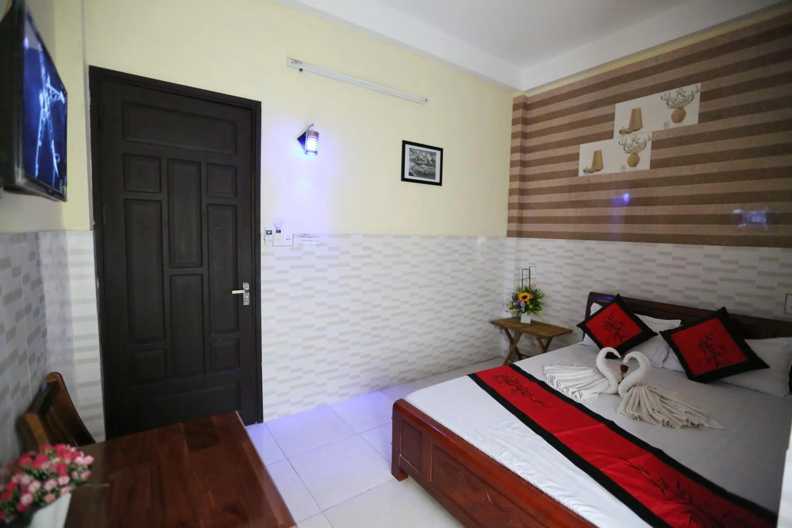 Bed in Cuong Thinh Homestay