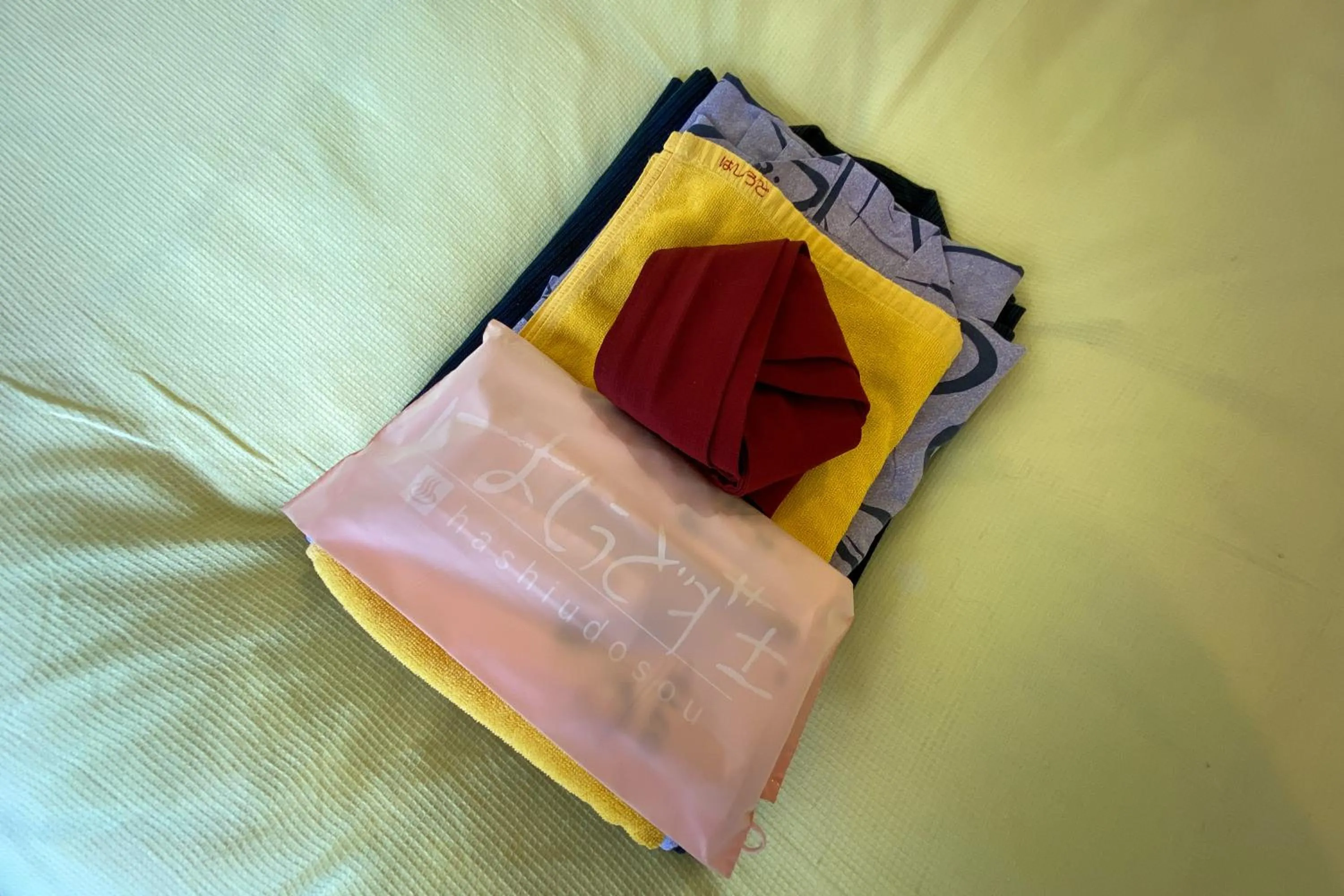 towels in Tango Onsen Hashiudosou