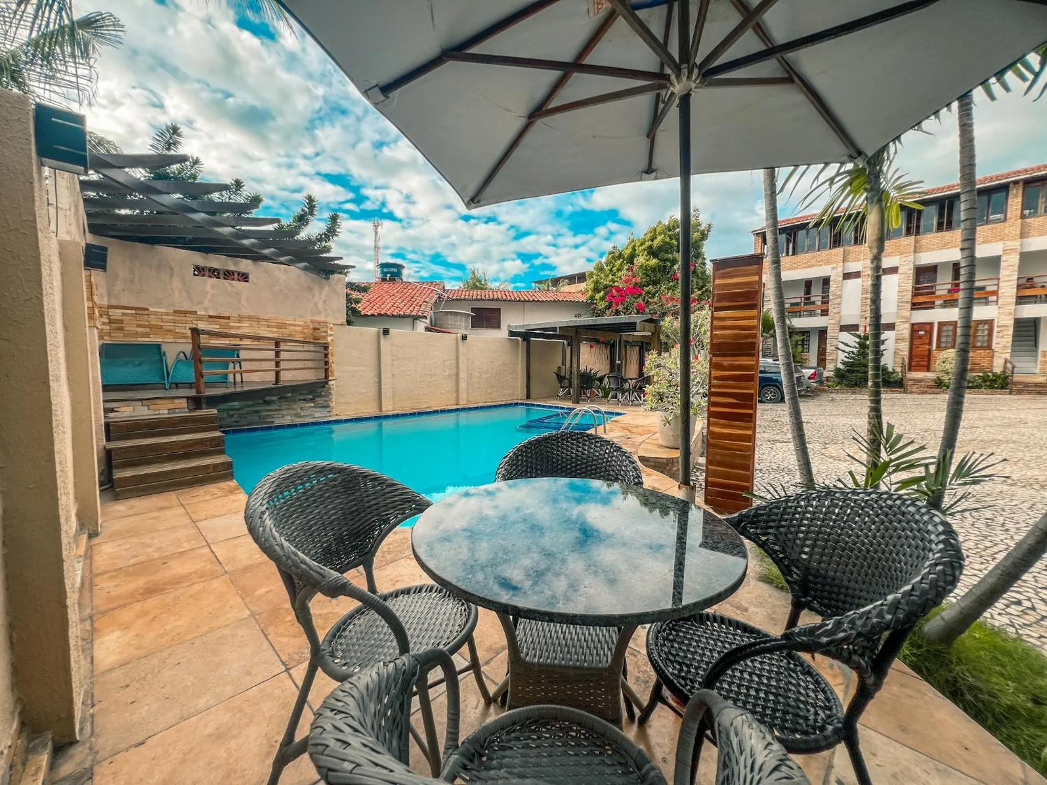 Swimming pool in Falésia Praia Hotel