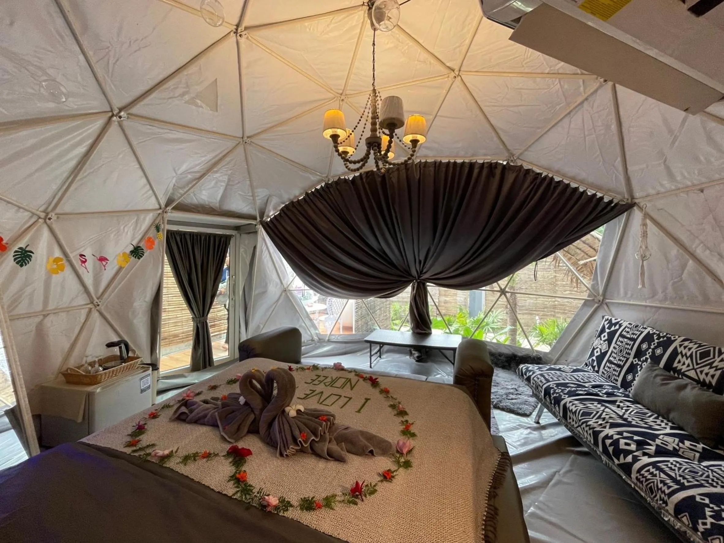 Bed in Phuket Signature Glamping