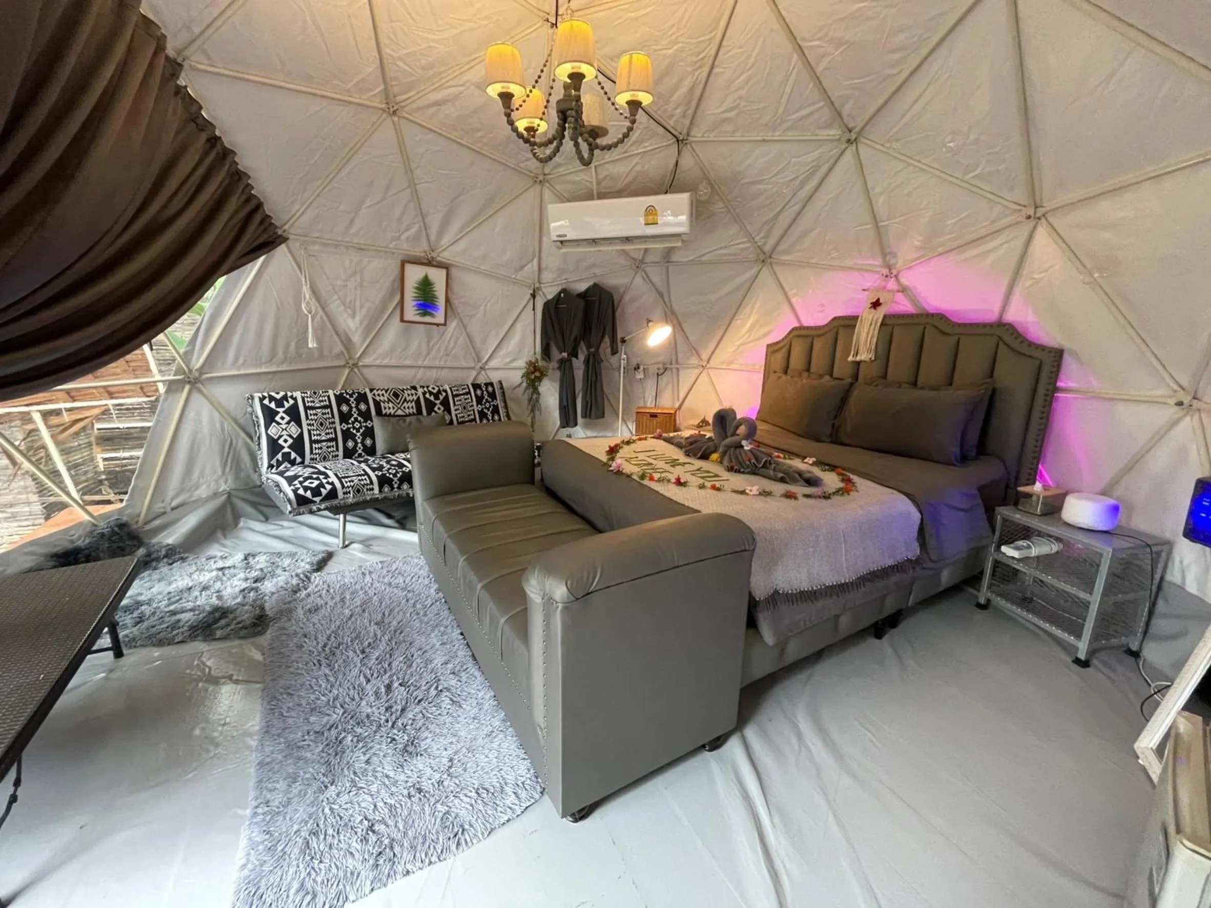 Bed in Phuket Signature Glamping