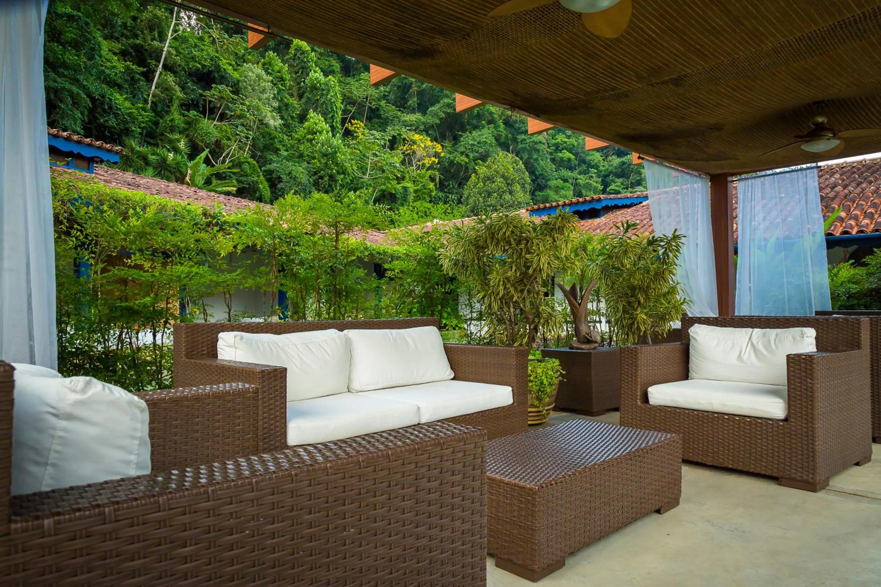 Seating area in Pousada da Condessa