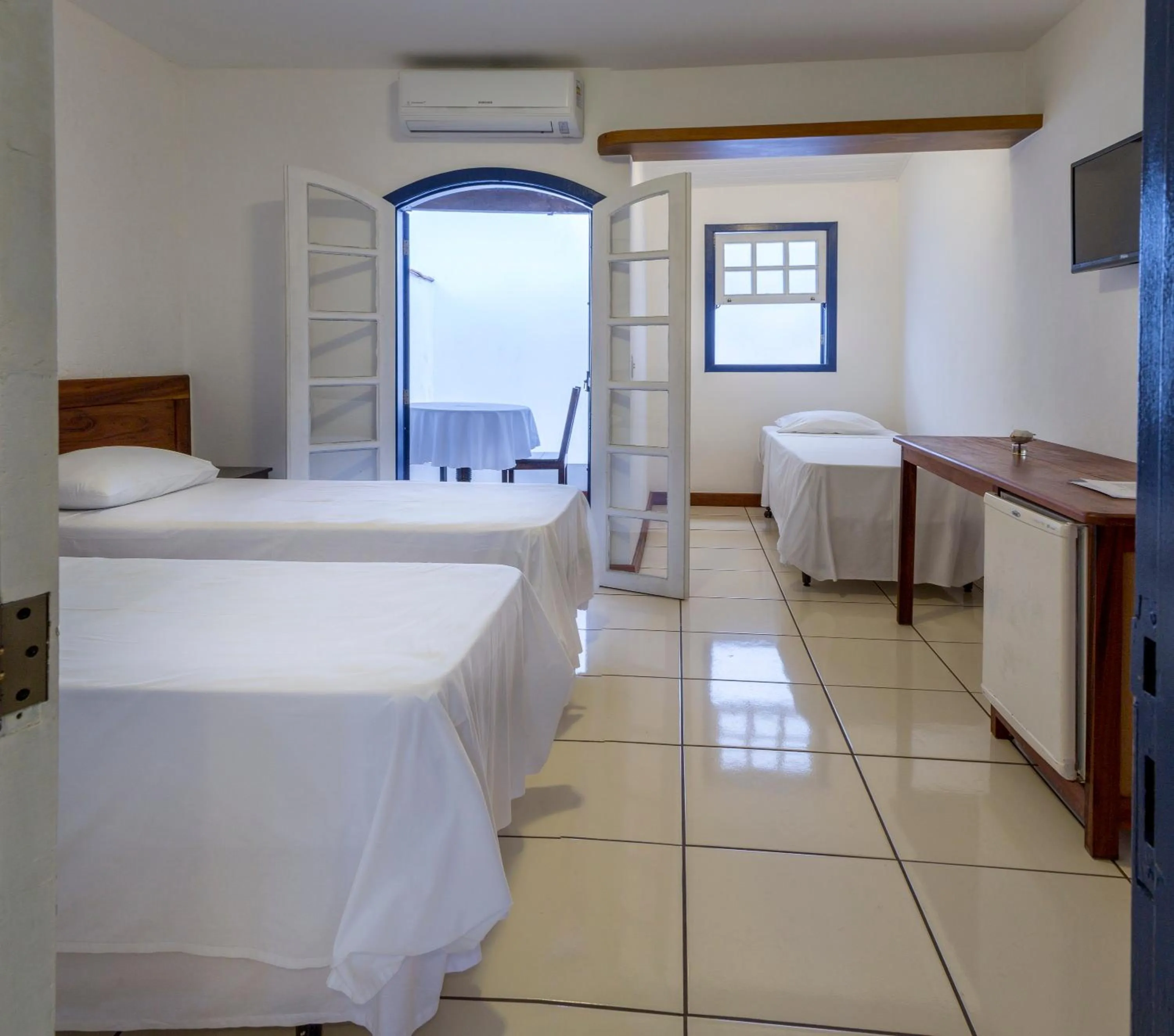 Bed in Pousada da Condessa