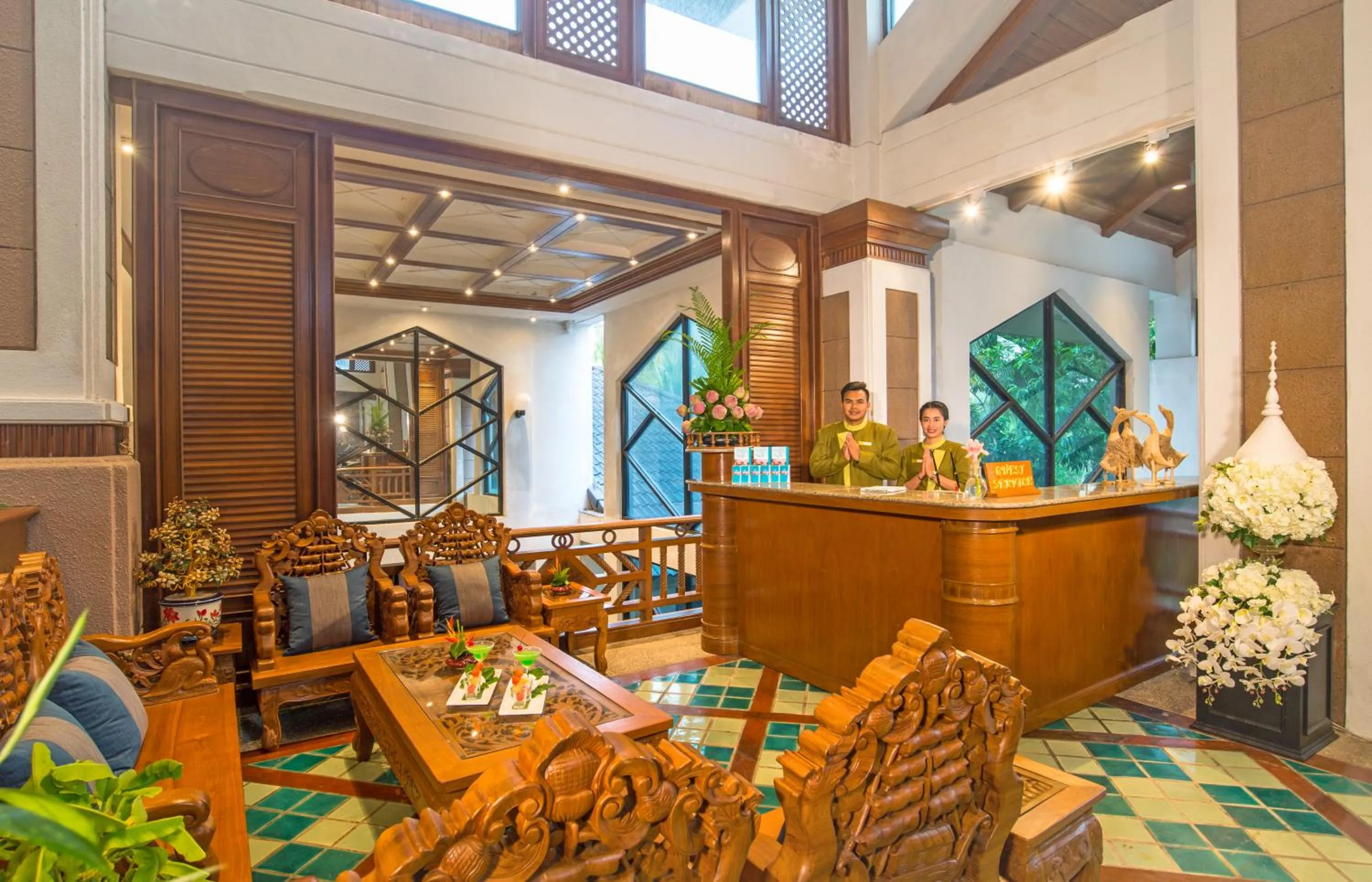 Lobby or reception in Maritime Park And Spa Resort