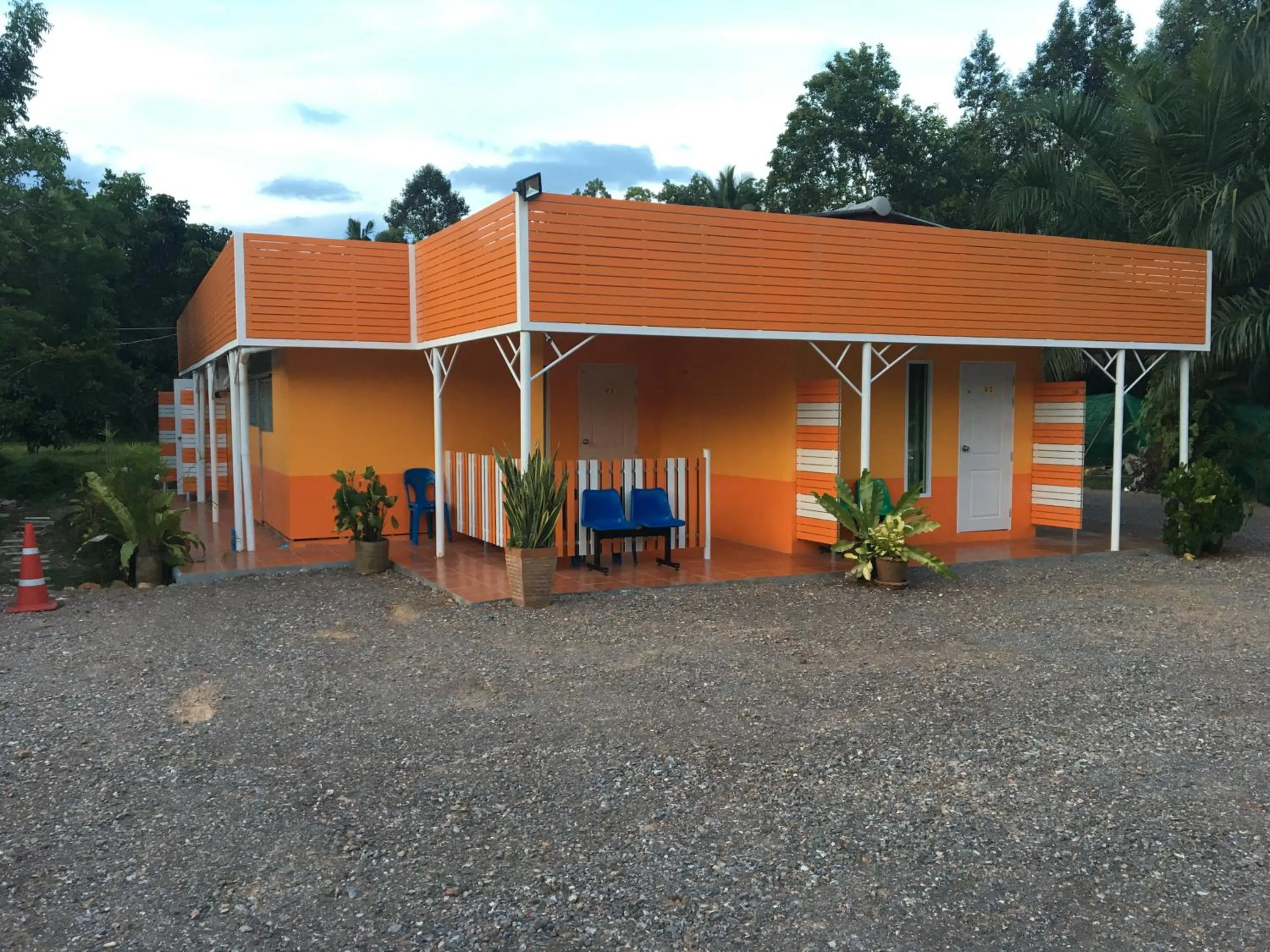 Facade/entrance in Go Green Resort