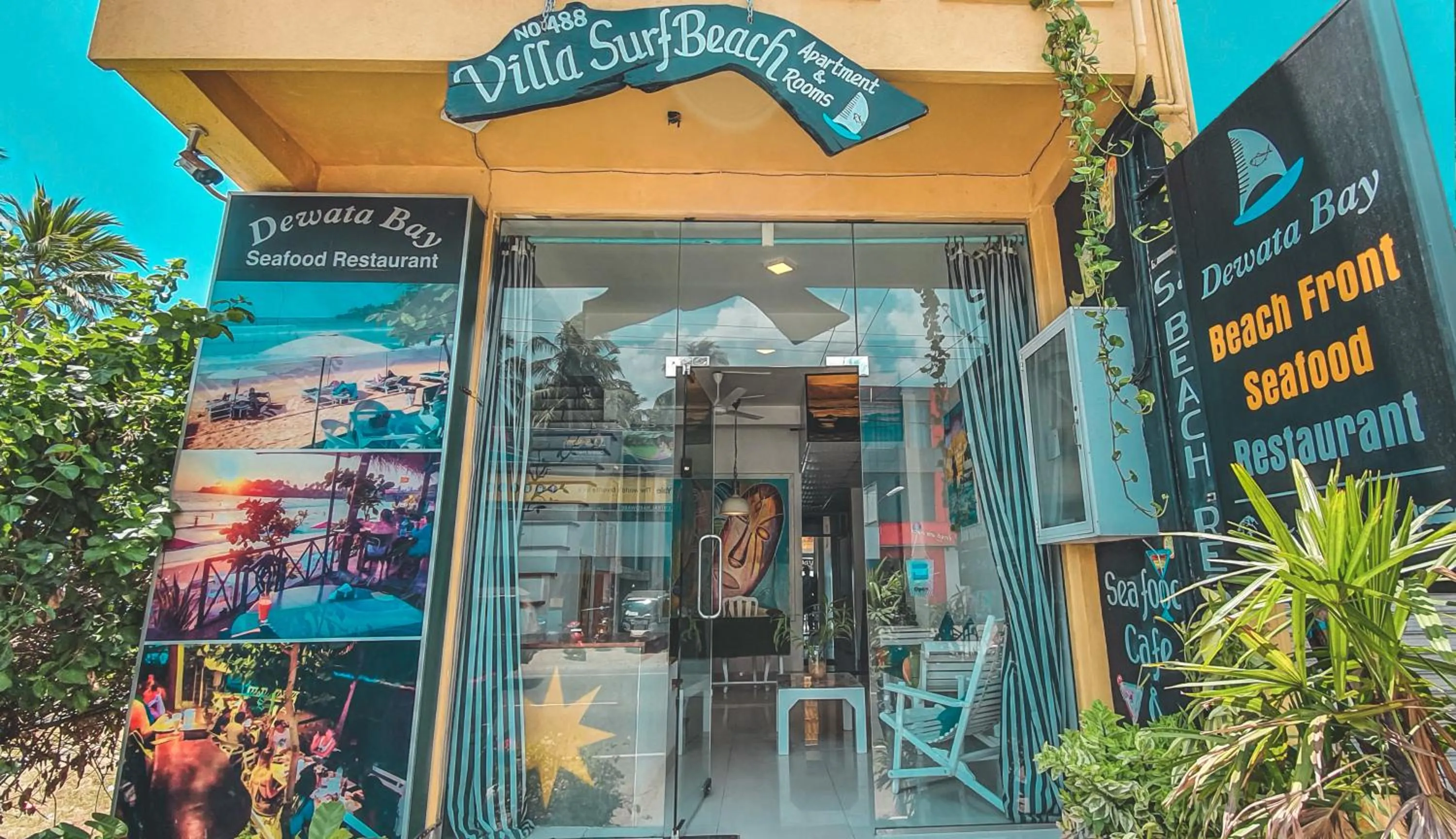 Facade/entrance in Villa Surf Beach