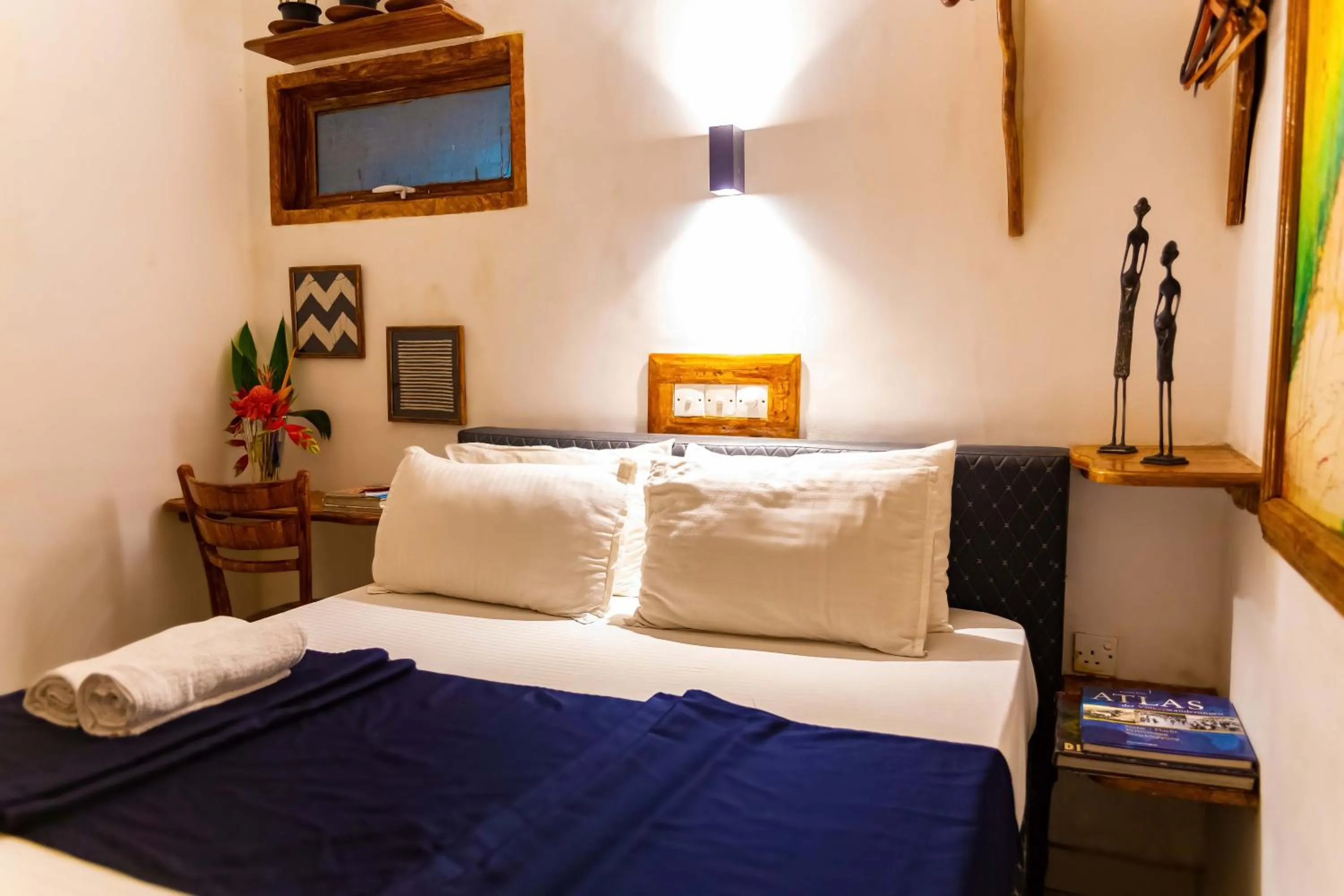 Bed in Villa Surf Beach