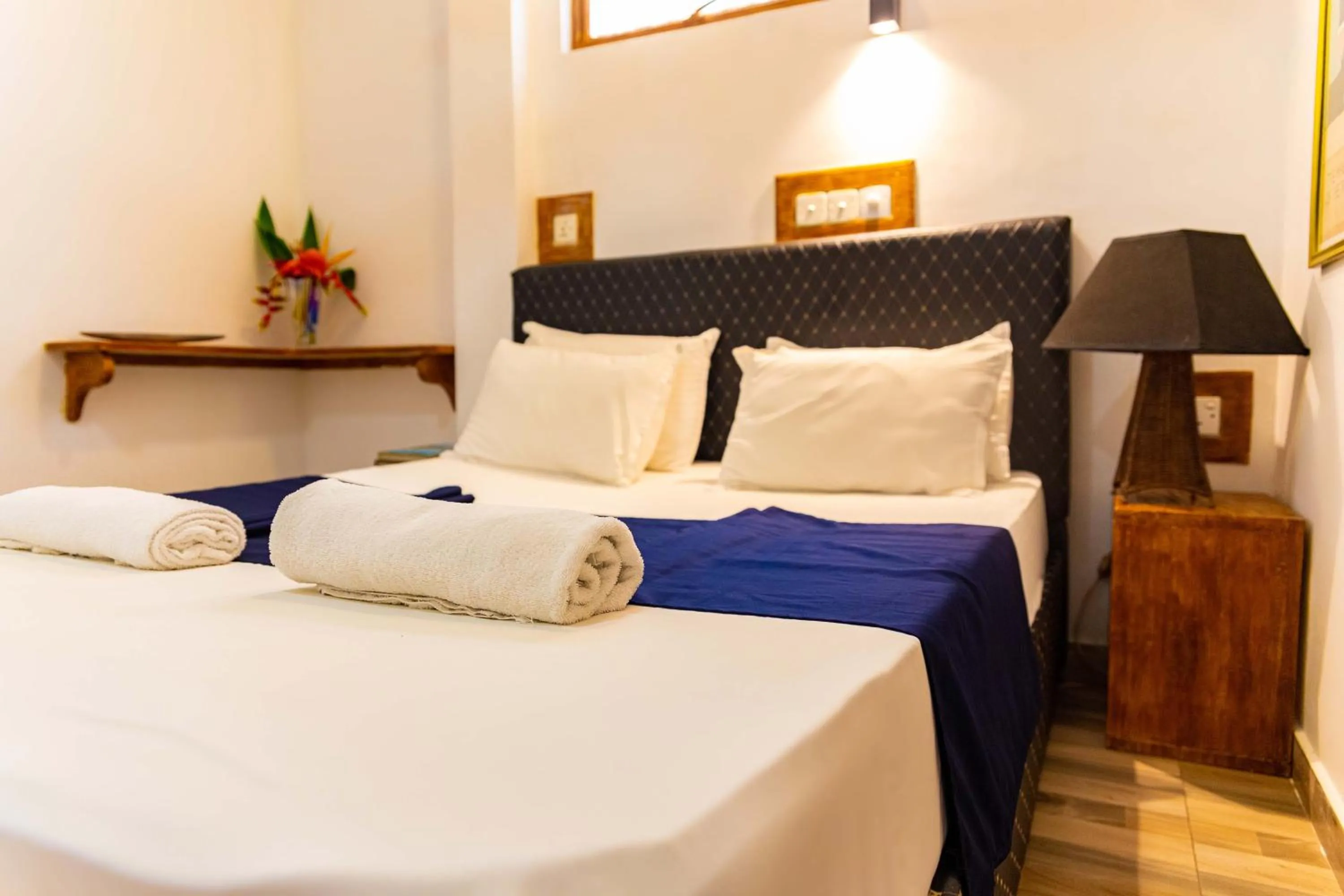 Bed in Villa Surf Beach