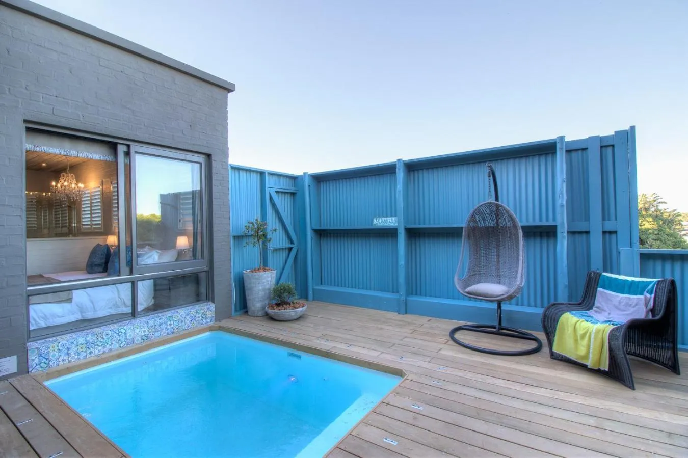 Swimming pool in The Quarter Deck