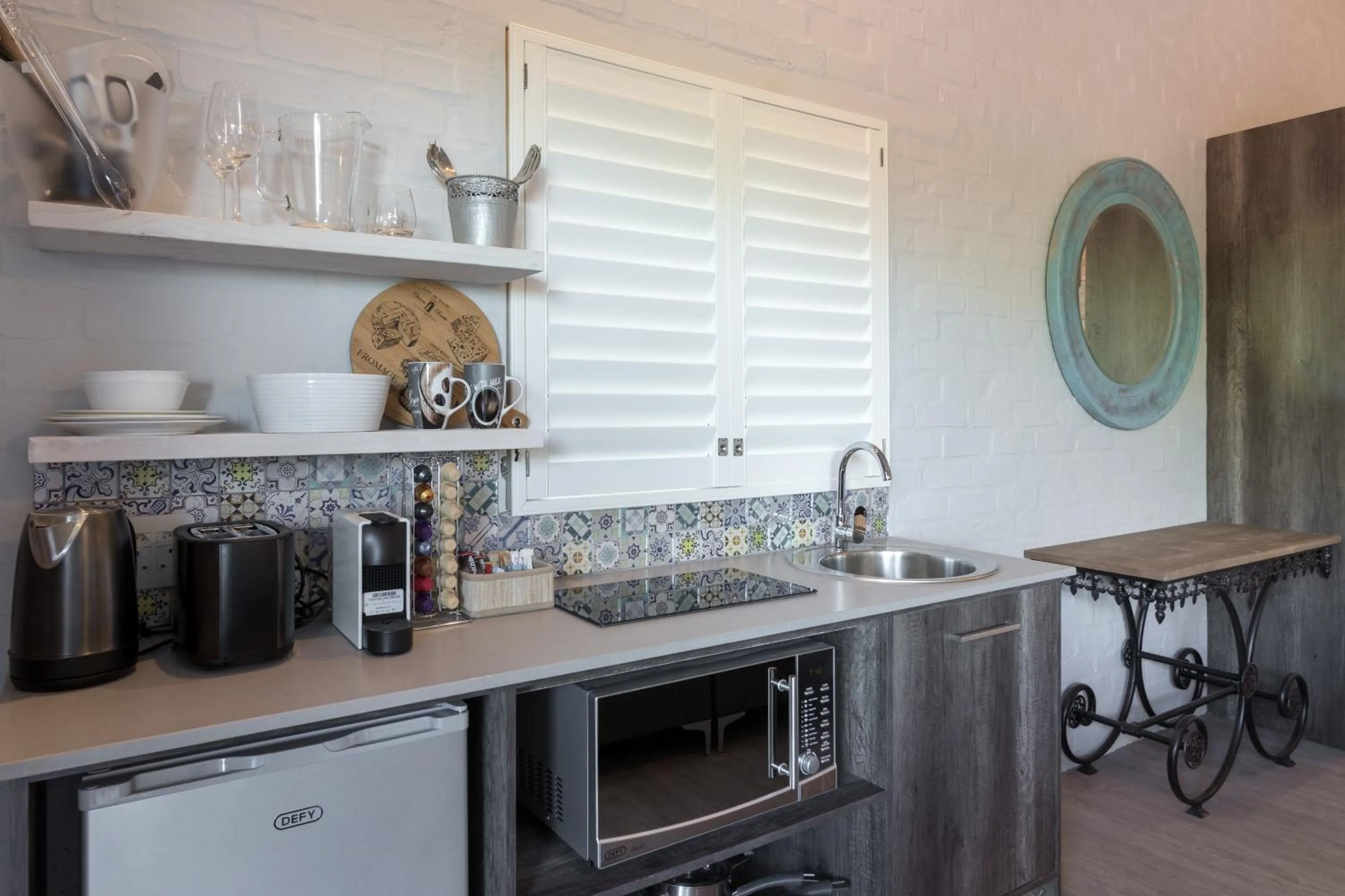 Kitchen or kitchenette in The Quarter Deck