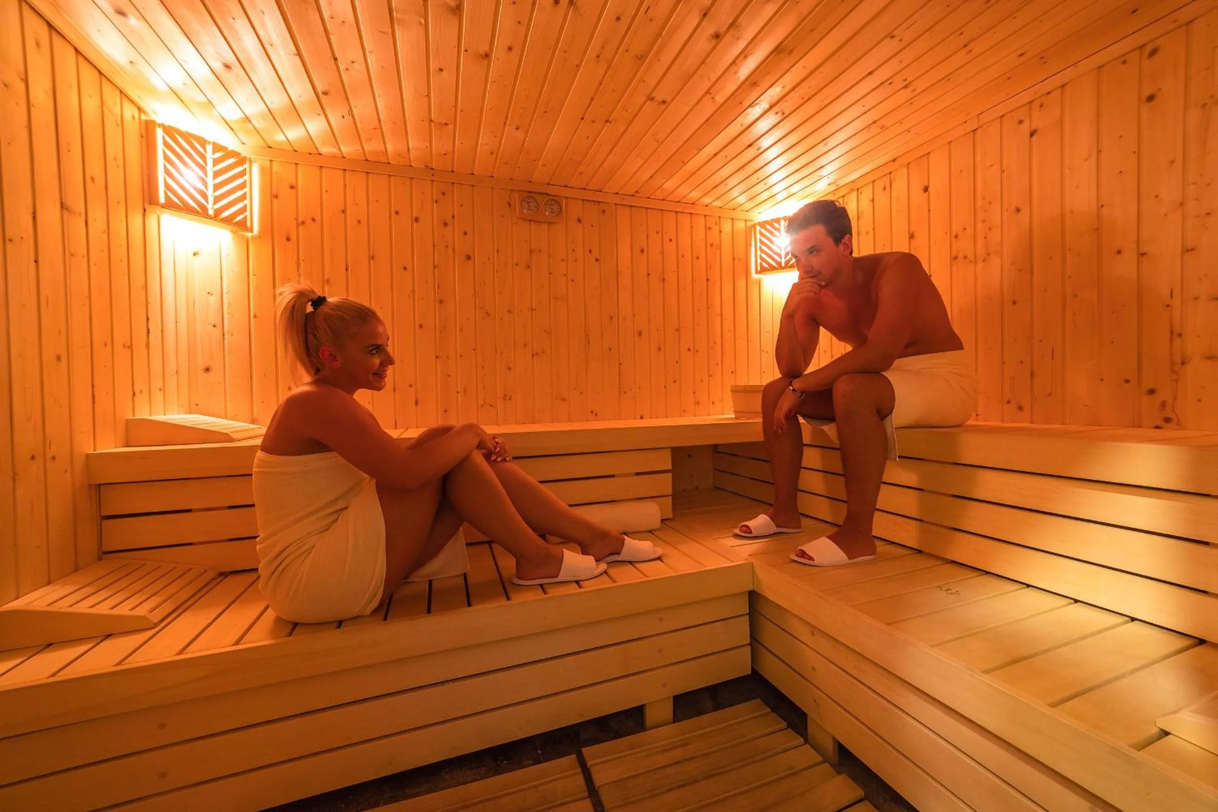 Sauna in Laki Hotel & Spa
