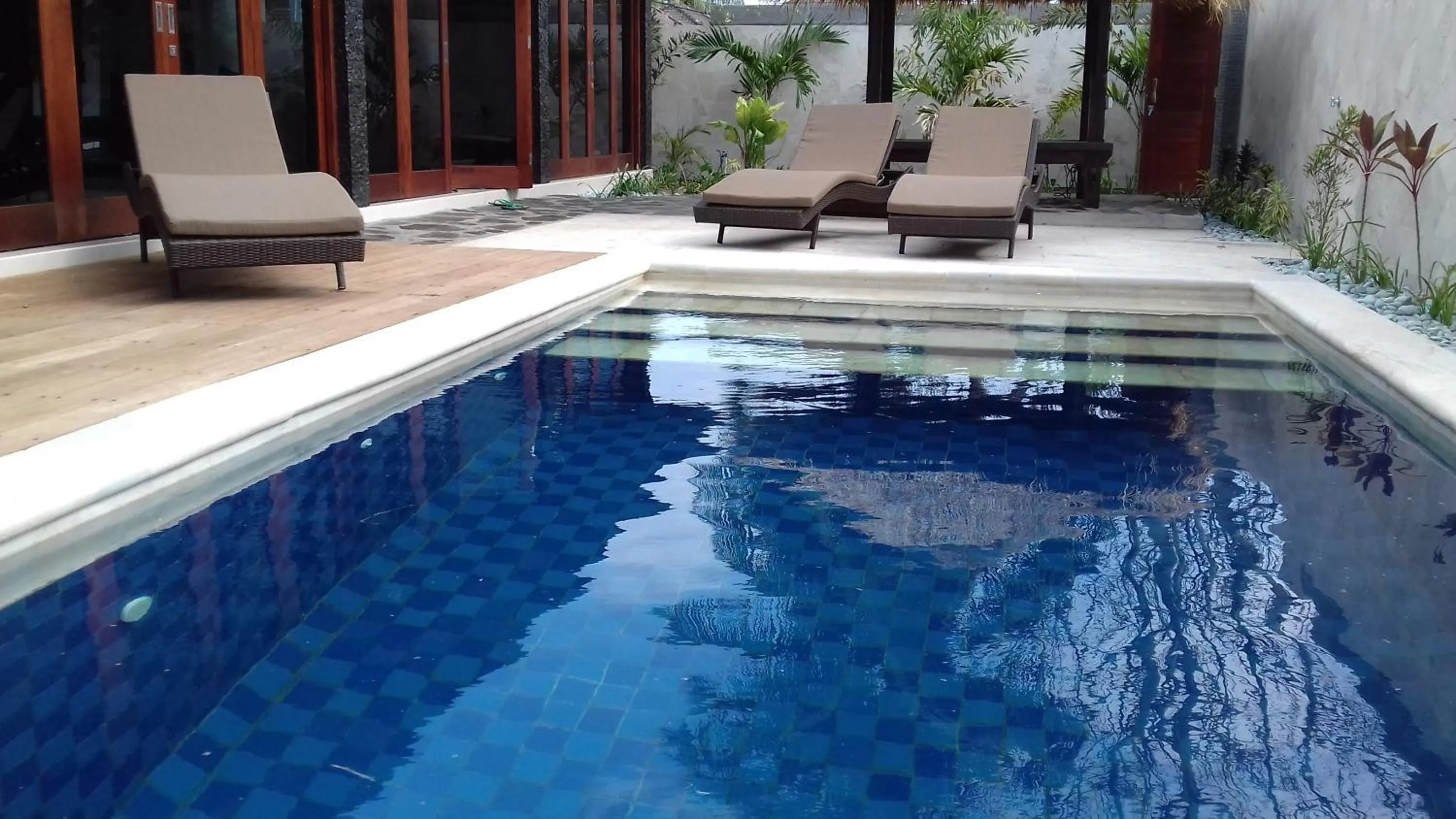 Swimming pool in Gili Palms Villas