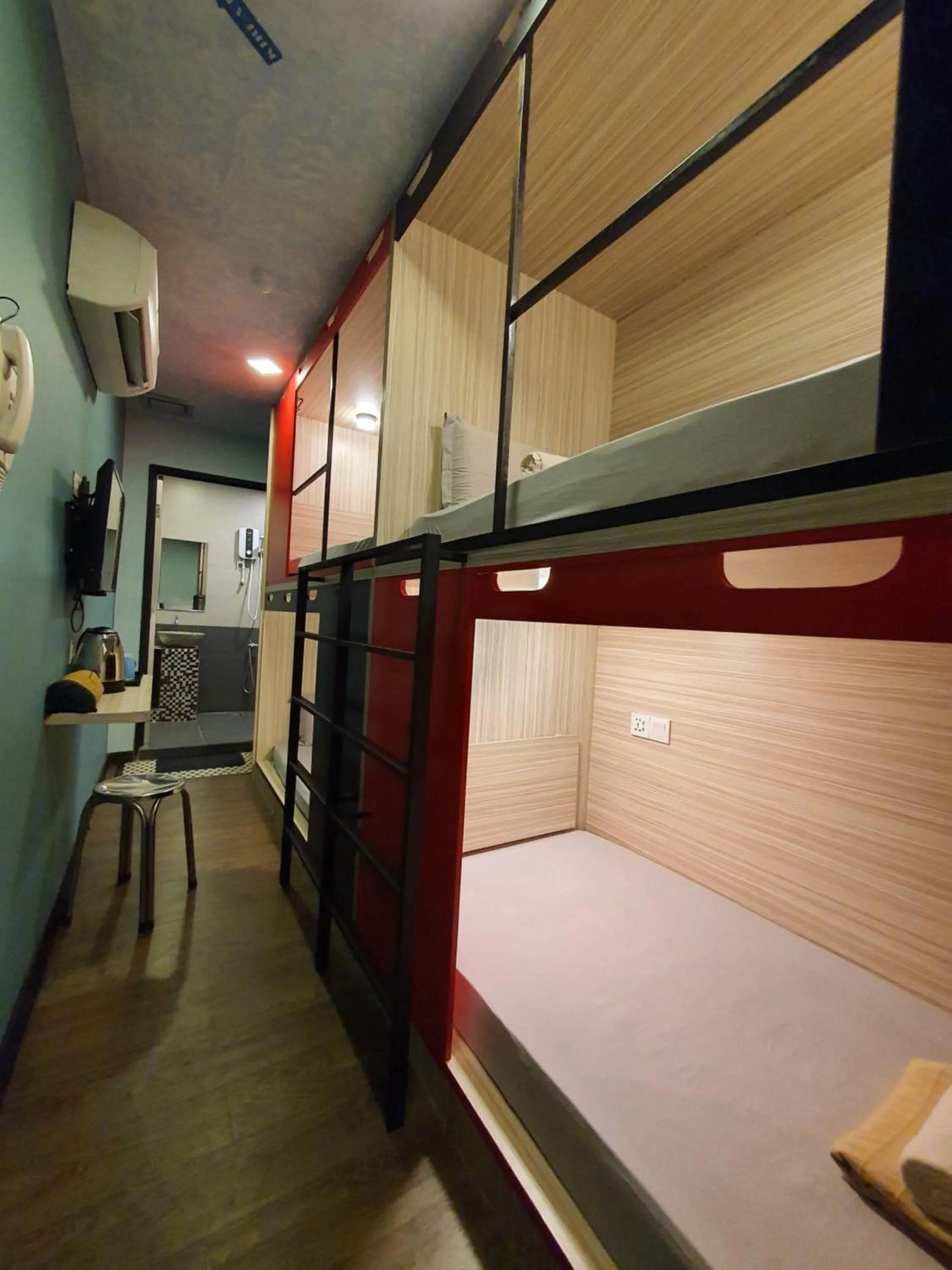 Bed in Cute Hotel & Dorms Ipoh