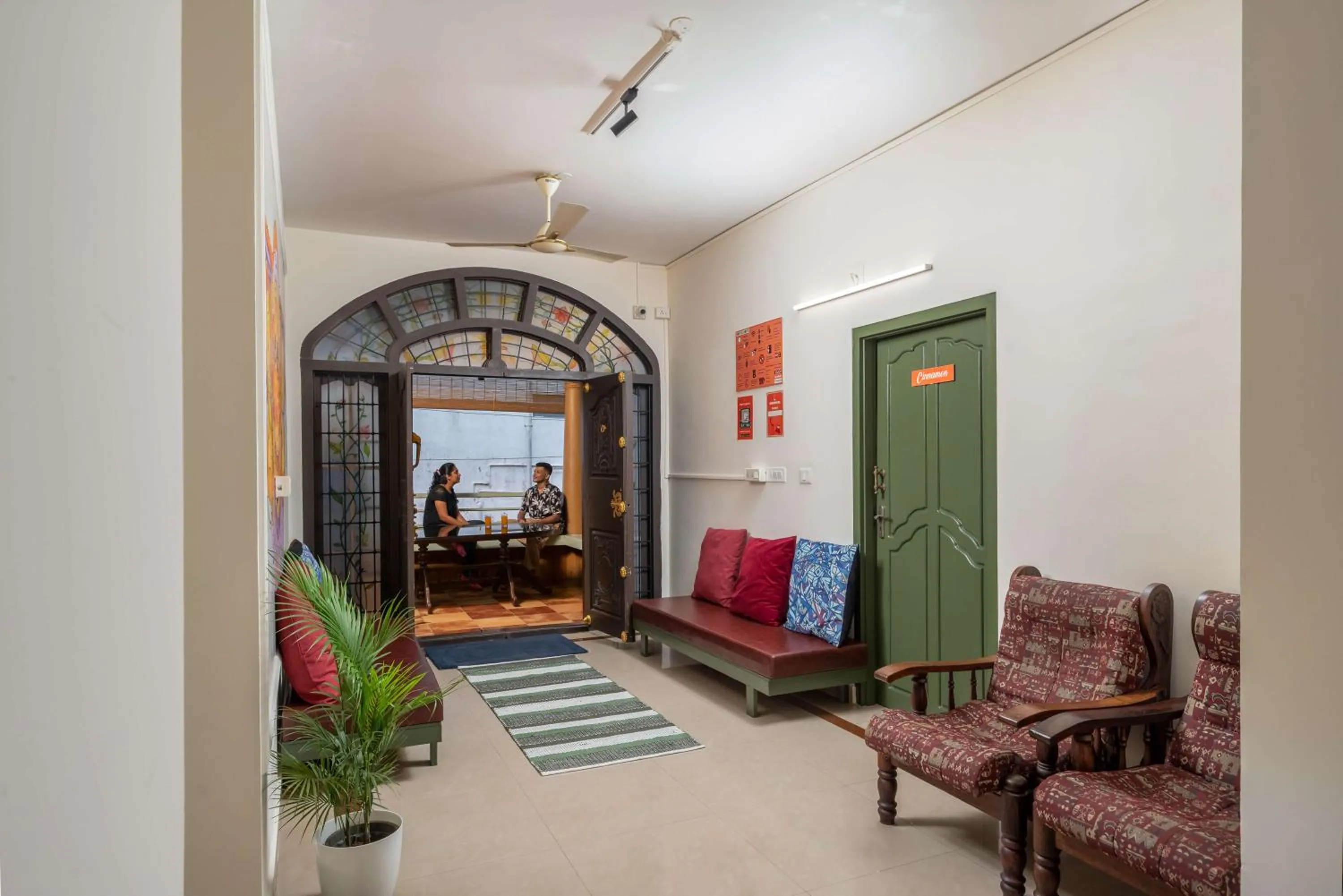 Living room in Zostel Kochi, Fort Kochi