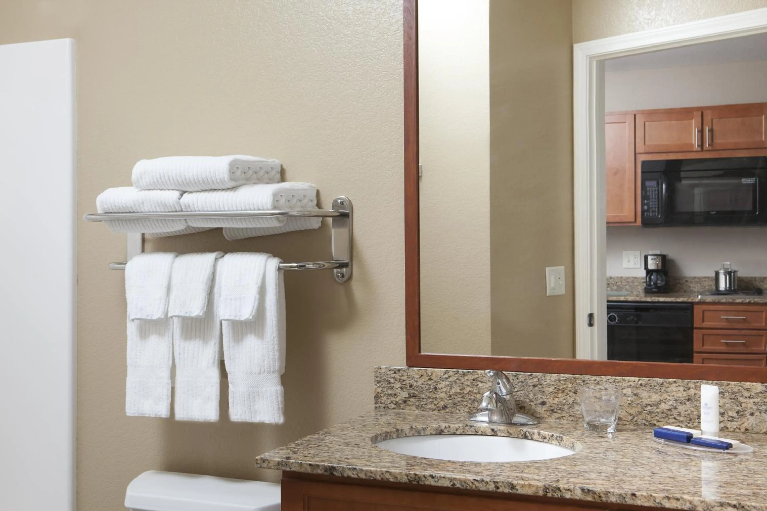 Bathroom in Candlewood Suites La Crosse by IHG
