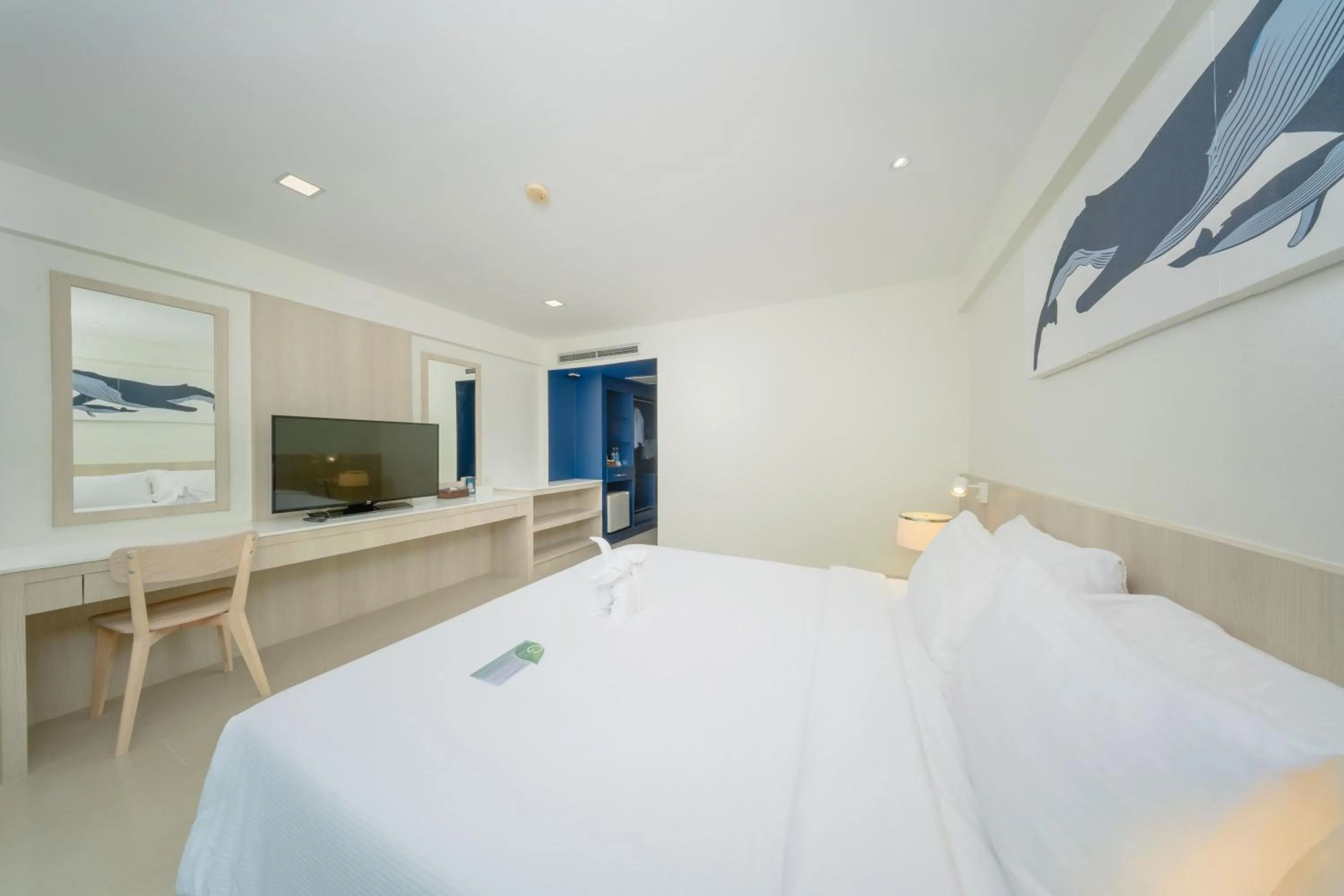 Bed in Blue Tara Hotel Krabi Ao Nang