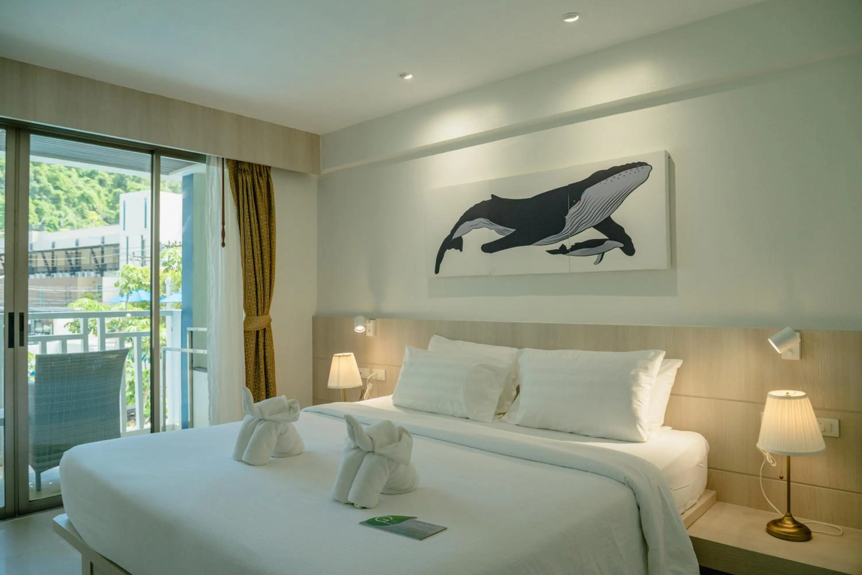 Bed in Blue Tara Hotel Krabi Ao Nang