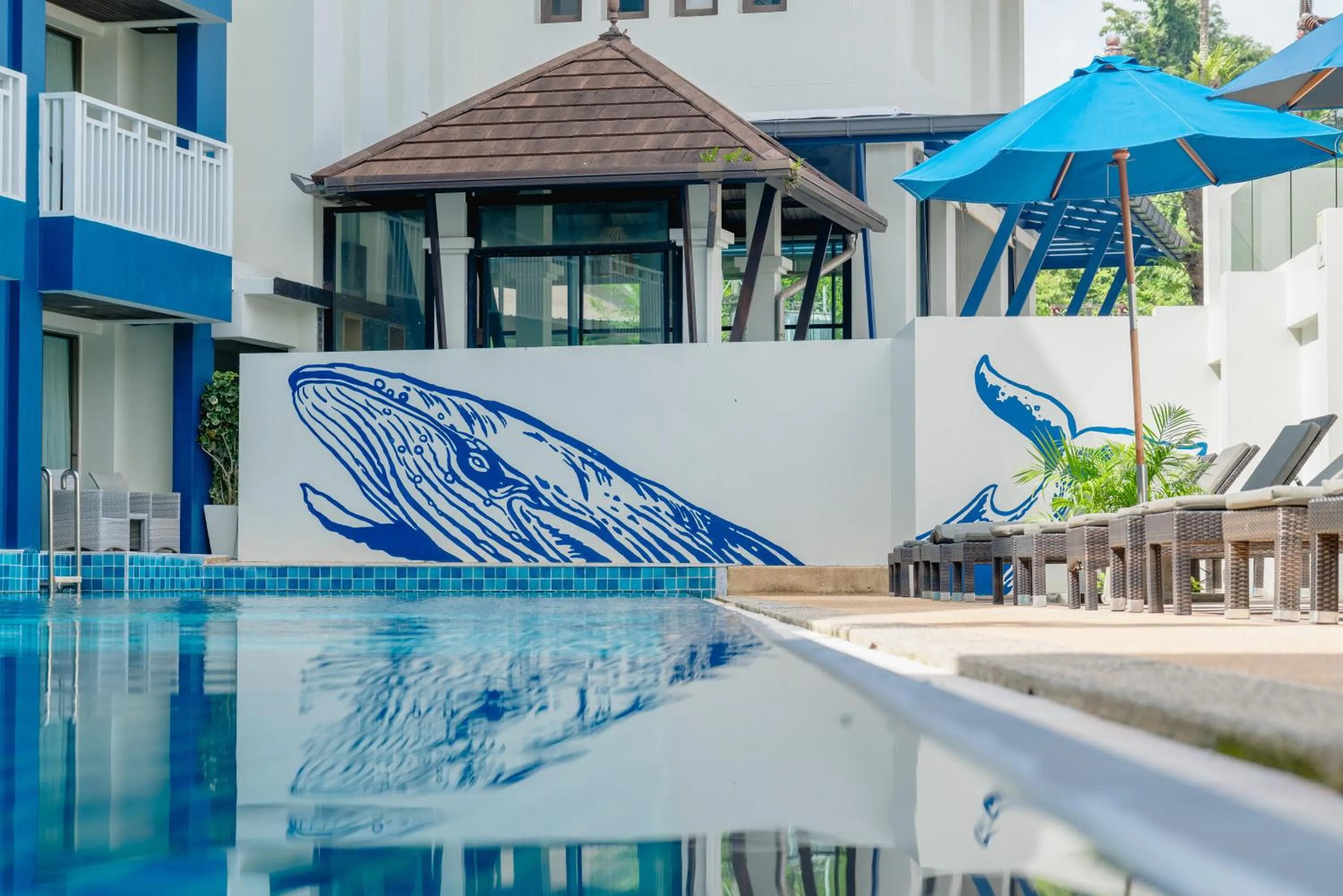 Swimming pool in Blue Tara Hotel Krabi Ao Nang