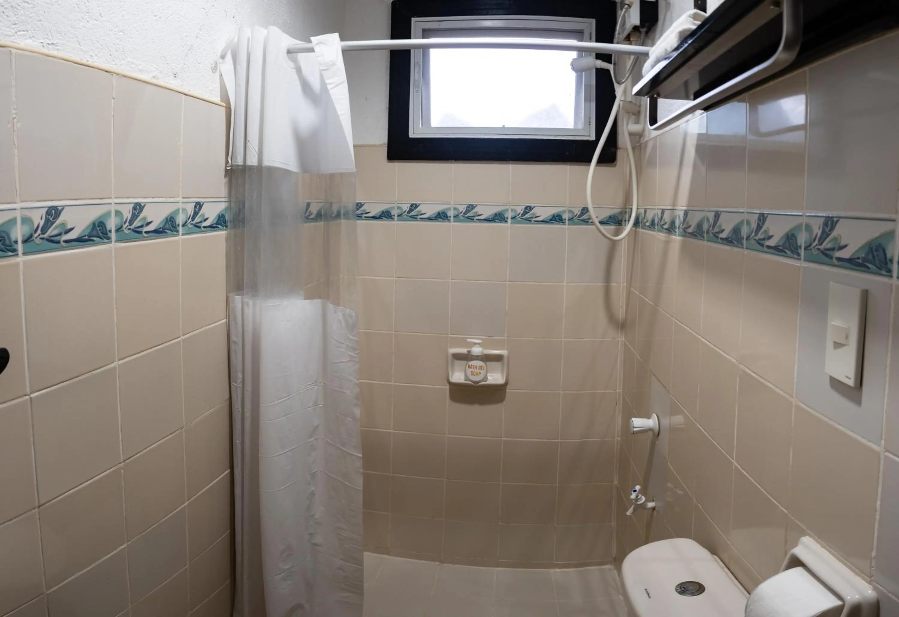 Bathroom in Hippocampus Beach Resort