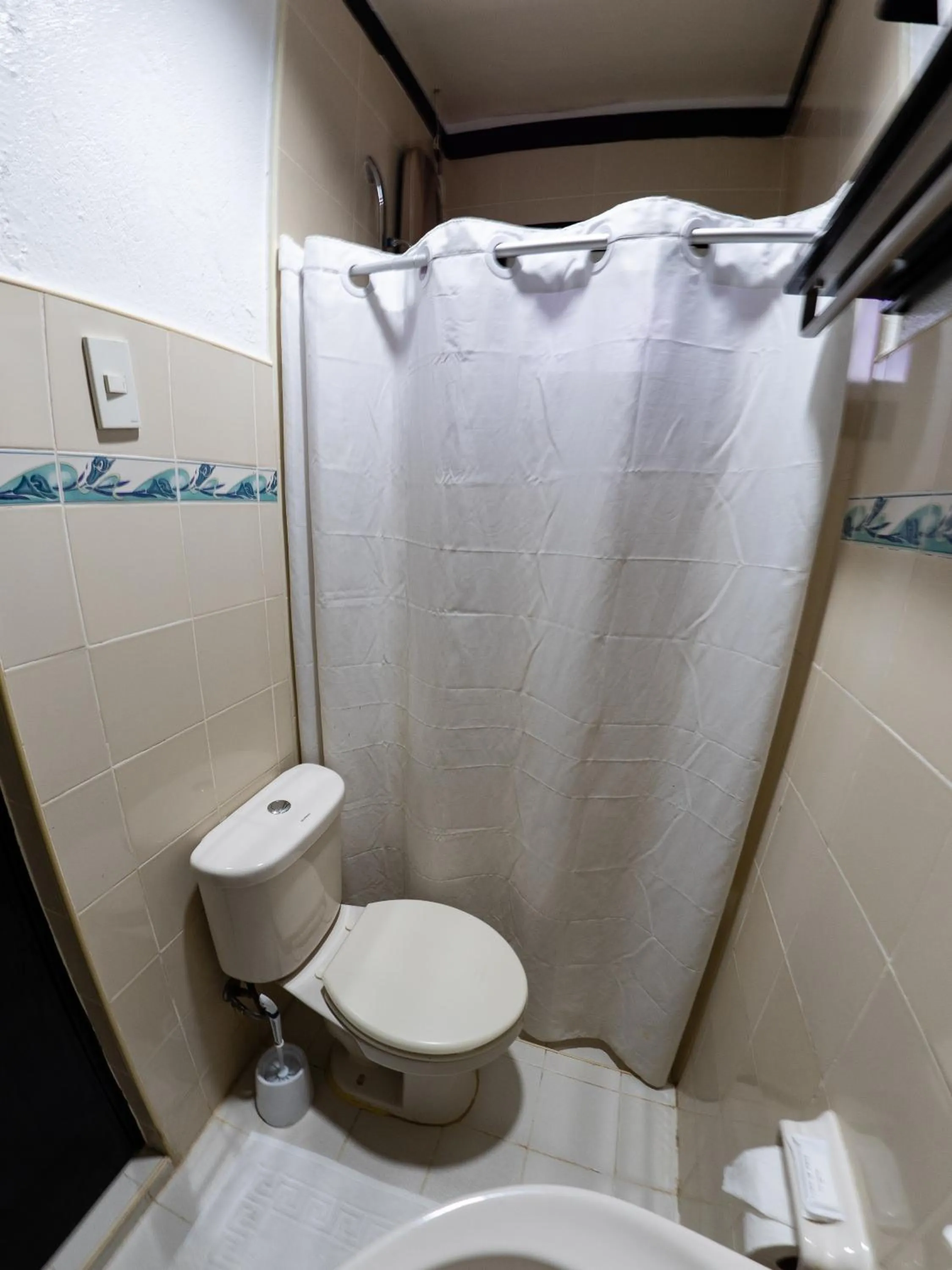 Toilet in Hippocampus Beach Resort