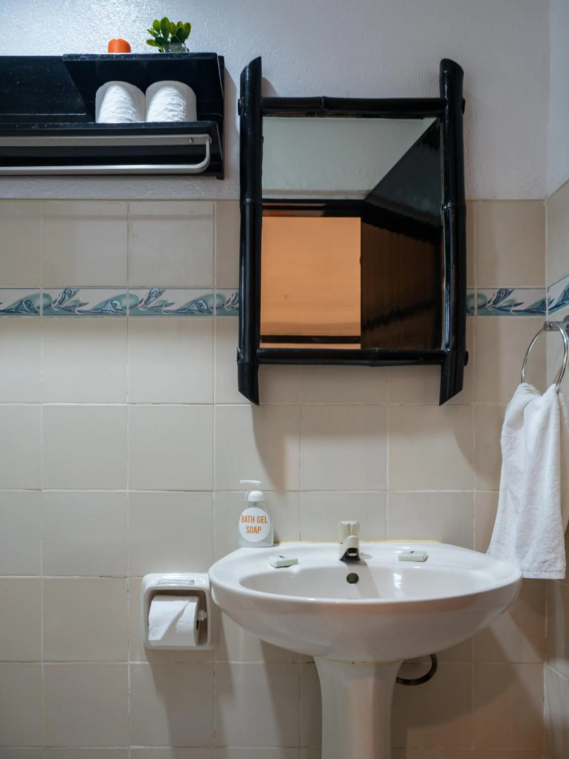 Bathroom in Hippocampus Beach Resort
