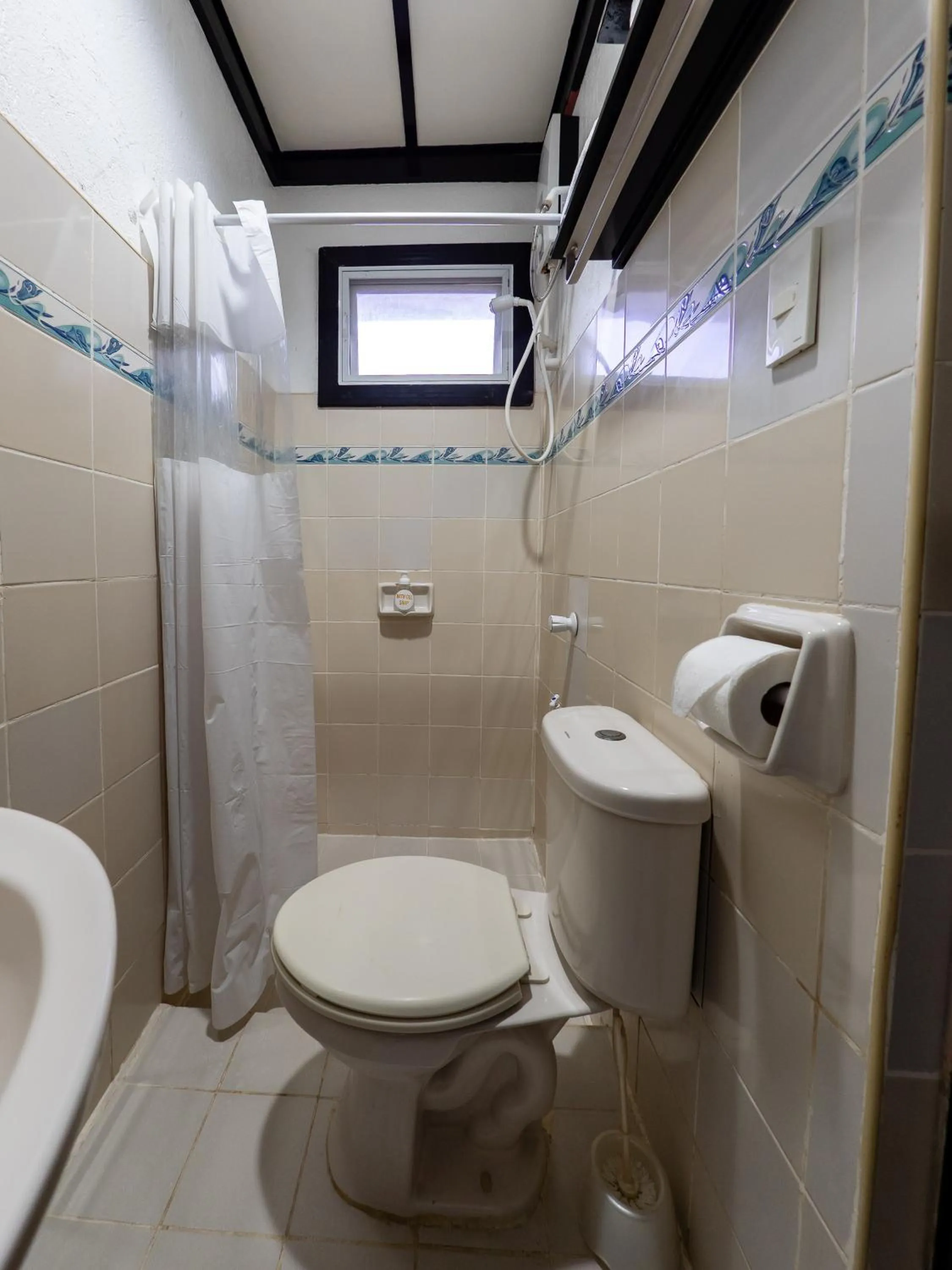 Bathroom in Hippocampus Beach Resort