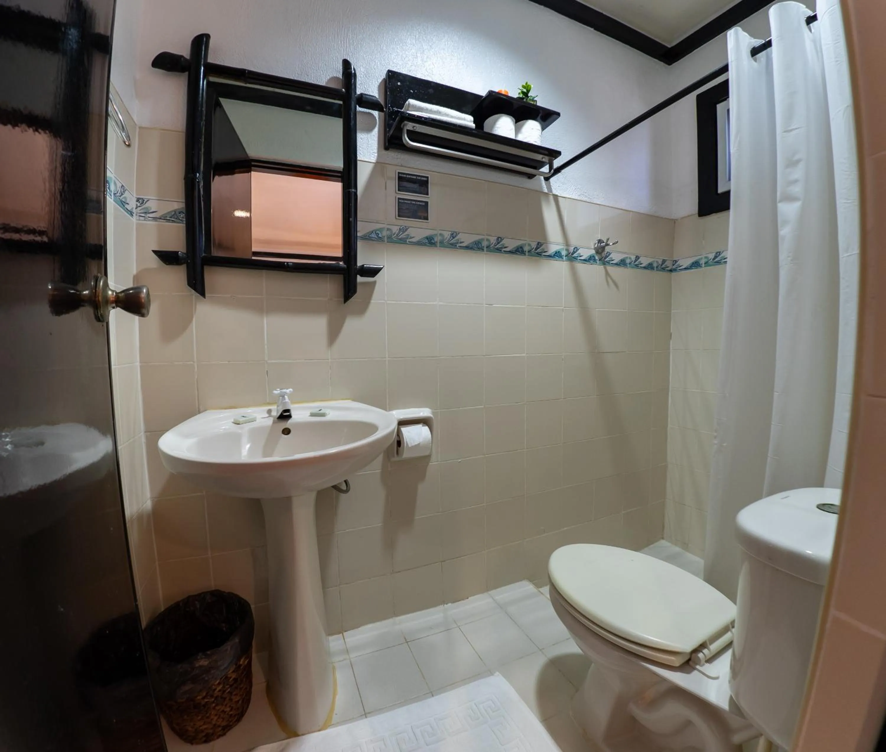 Toilet in Hippocampus Beach Resort