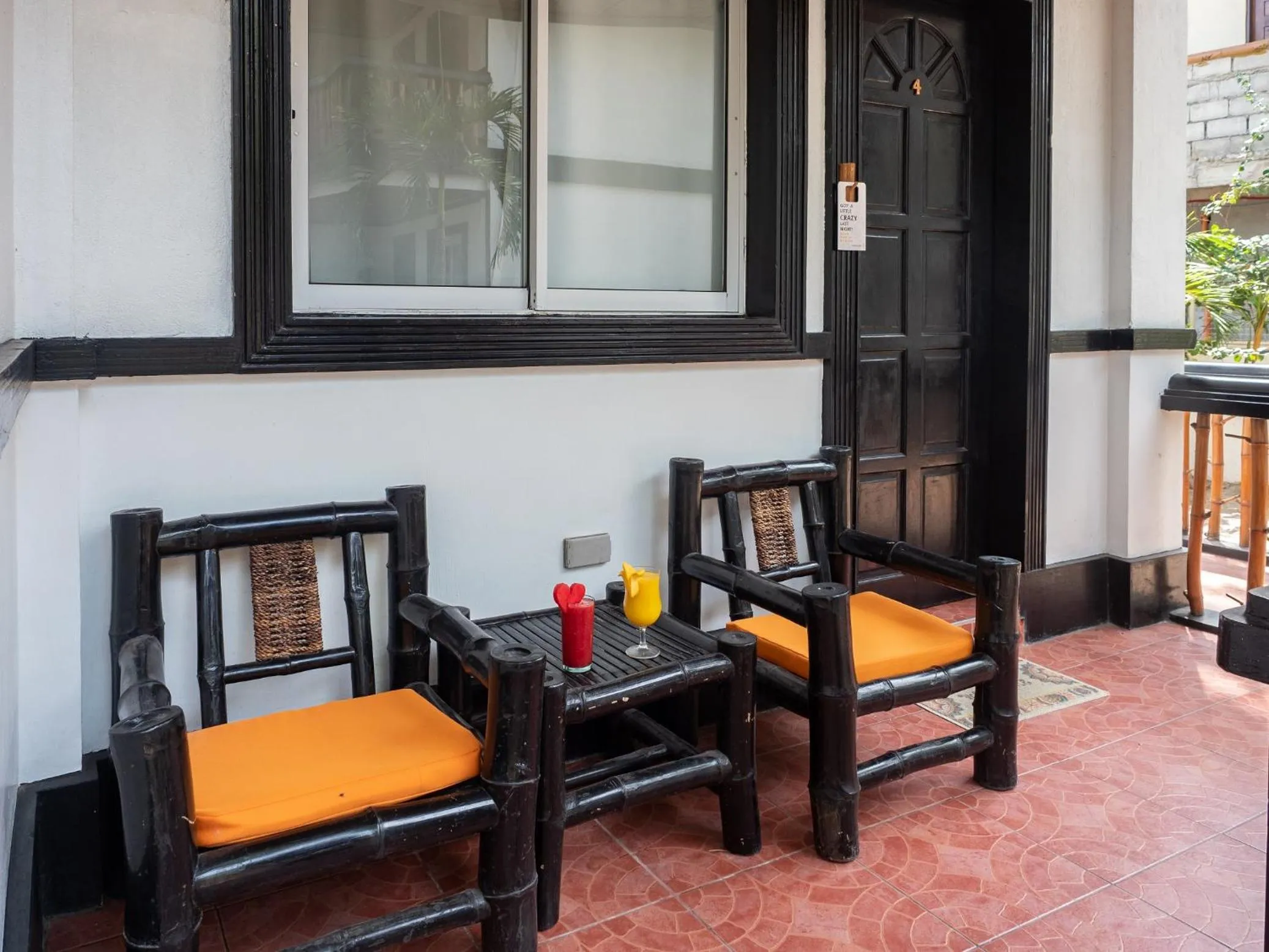 Balcony/Terrace in Hippocampus Beach Resort