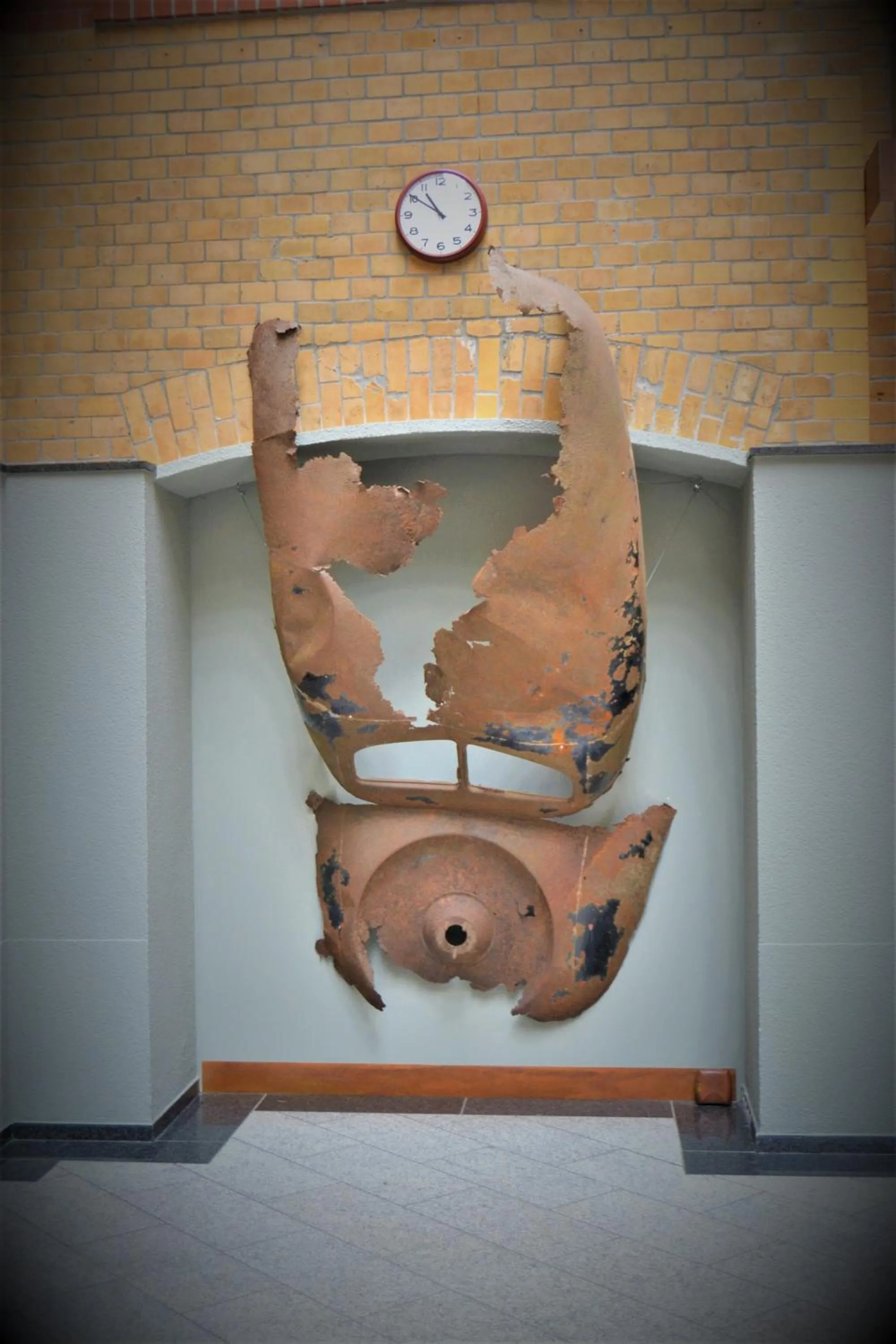 Decorative detail in Singer109 Hostel, Hotel & Apartment