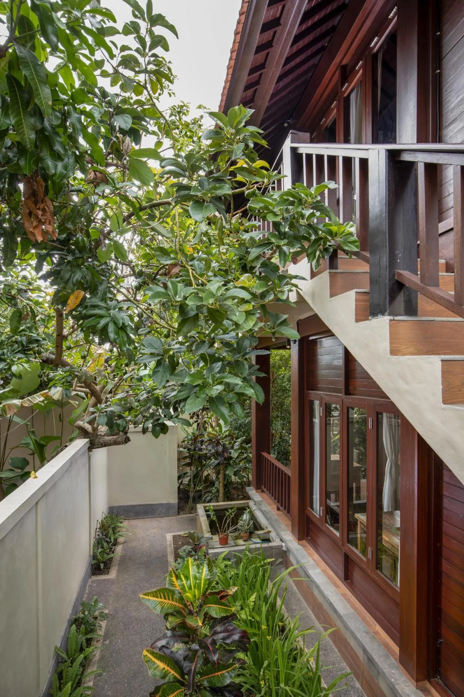 Facade/entrance in Secluded Jungle Villa