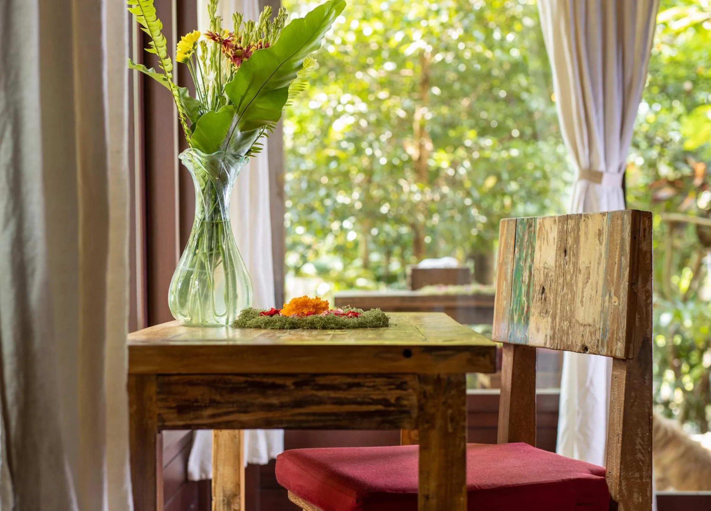 Decorative detail in Secluded Jungle Villa