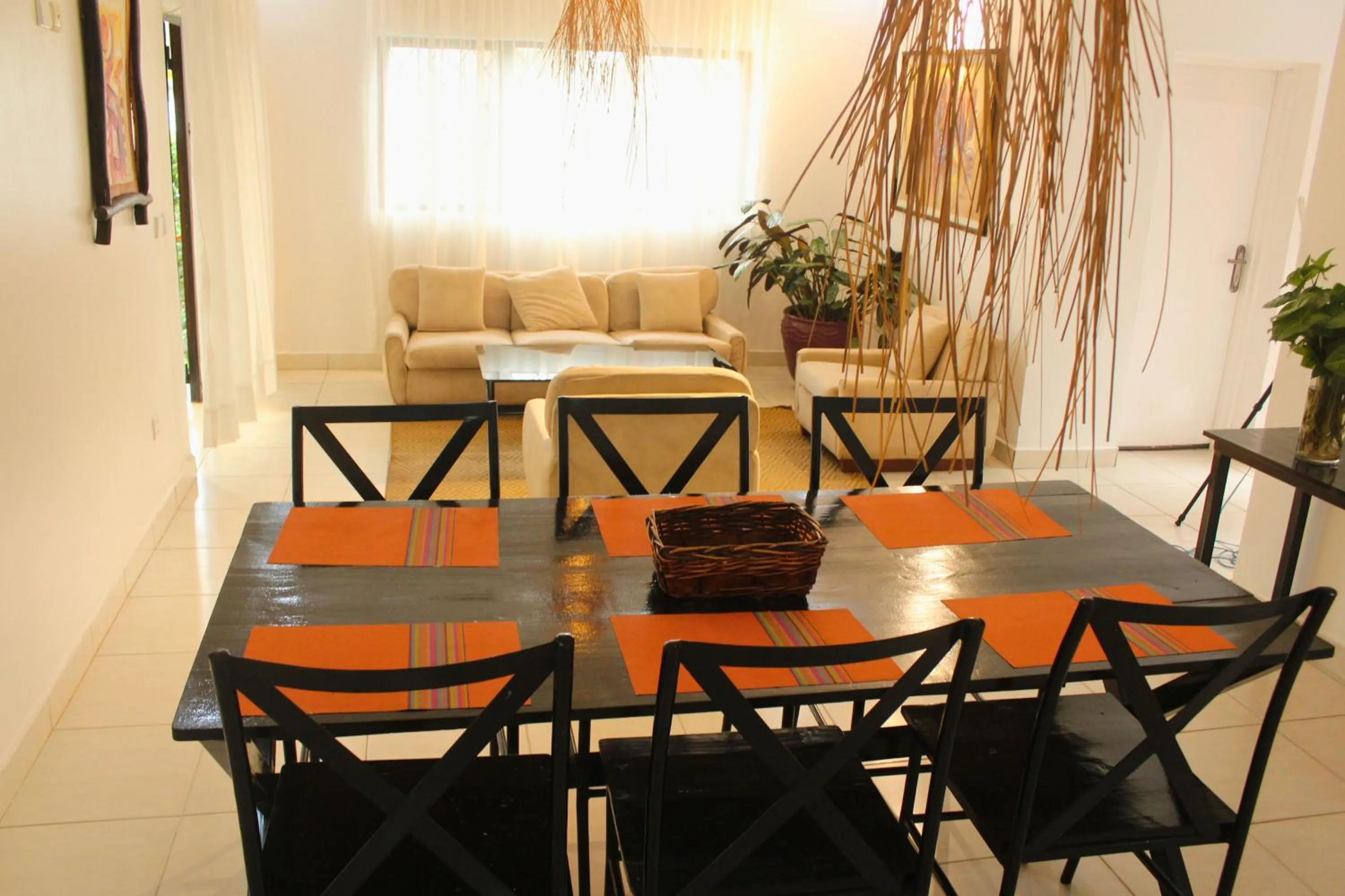 Living room in Salama Village Kigali