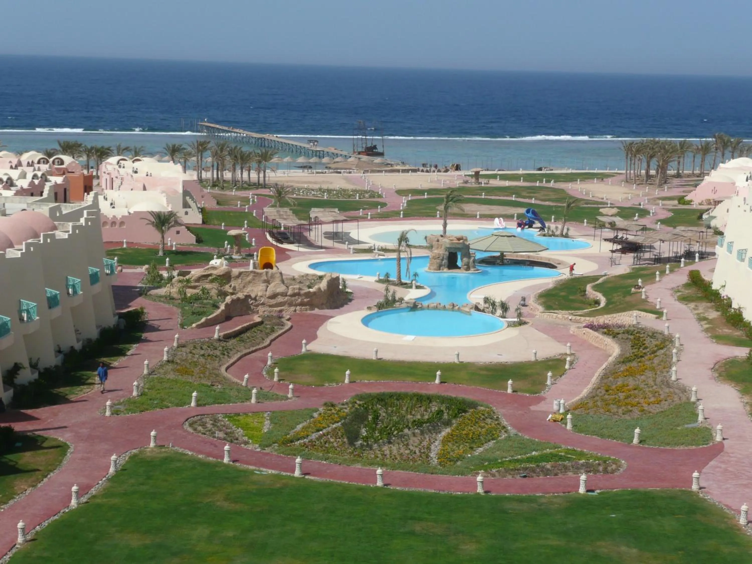 Bird's eye view in ONATTI Beach Resort - Marsa Alam