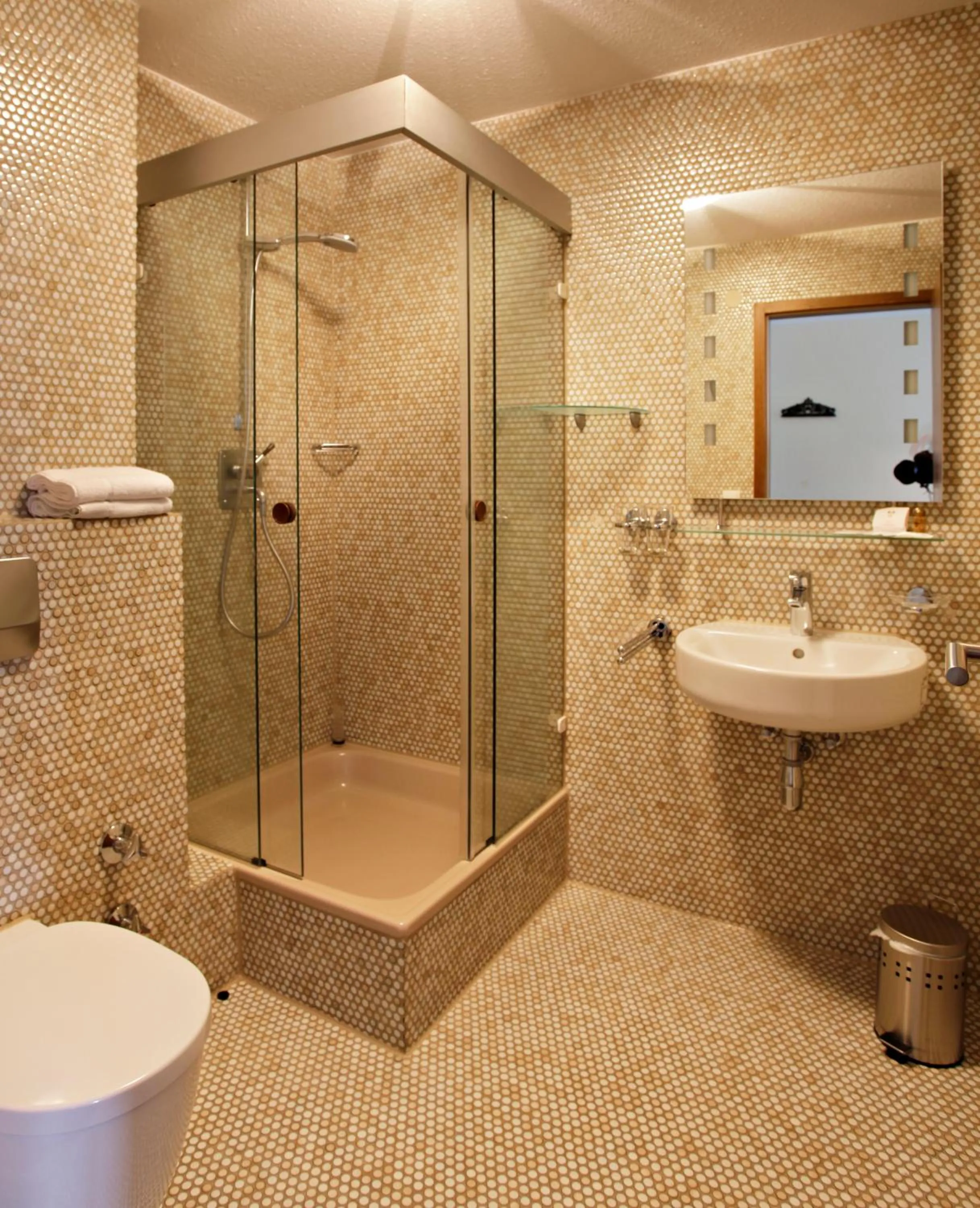 Shower in Hotel & Chalets Herrihof