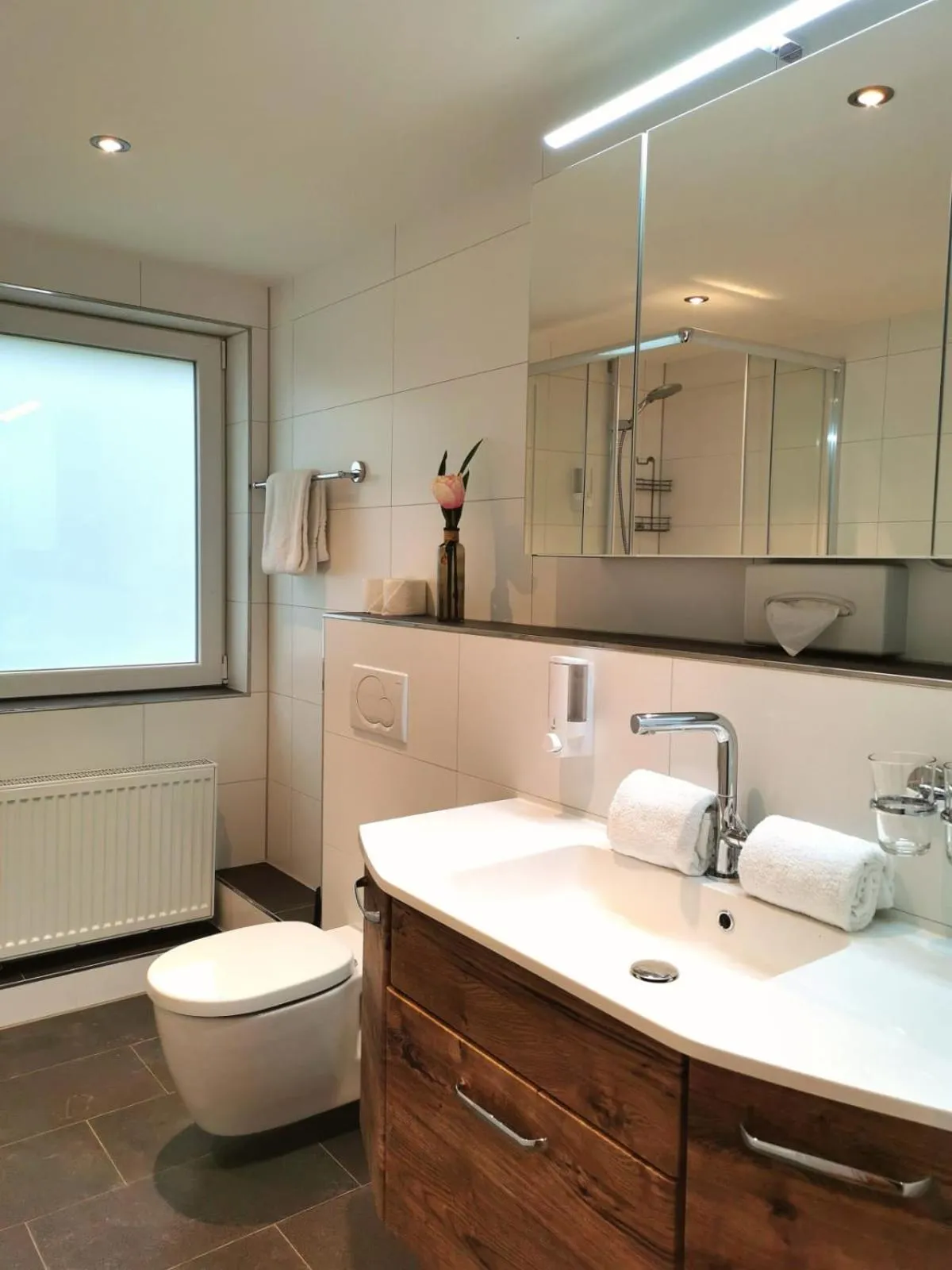 Bathroom in Hotel & Chalets Herrihof