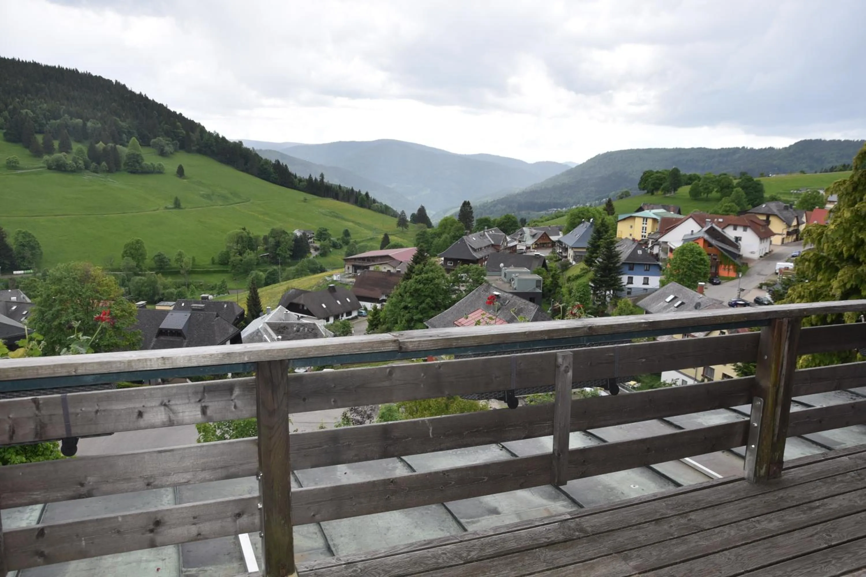 Balcony/Terrace in Hotel & Chalets Herrihof