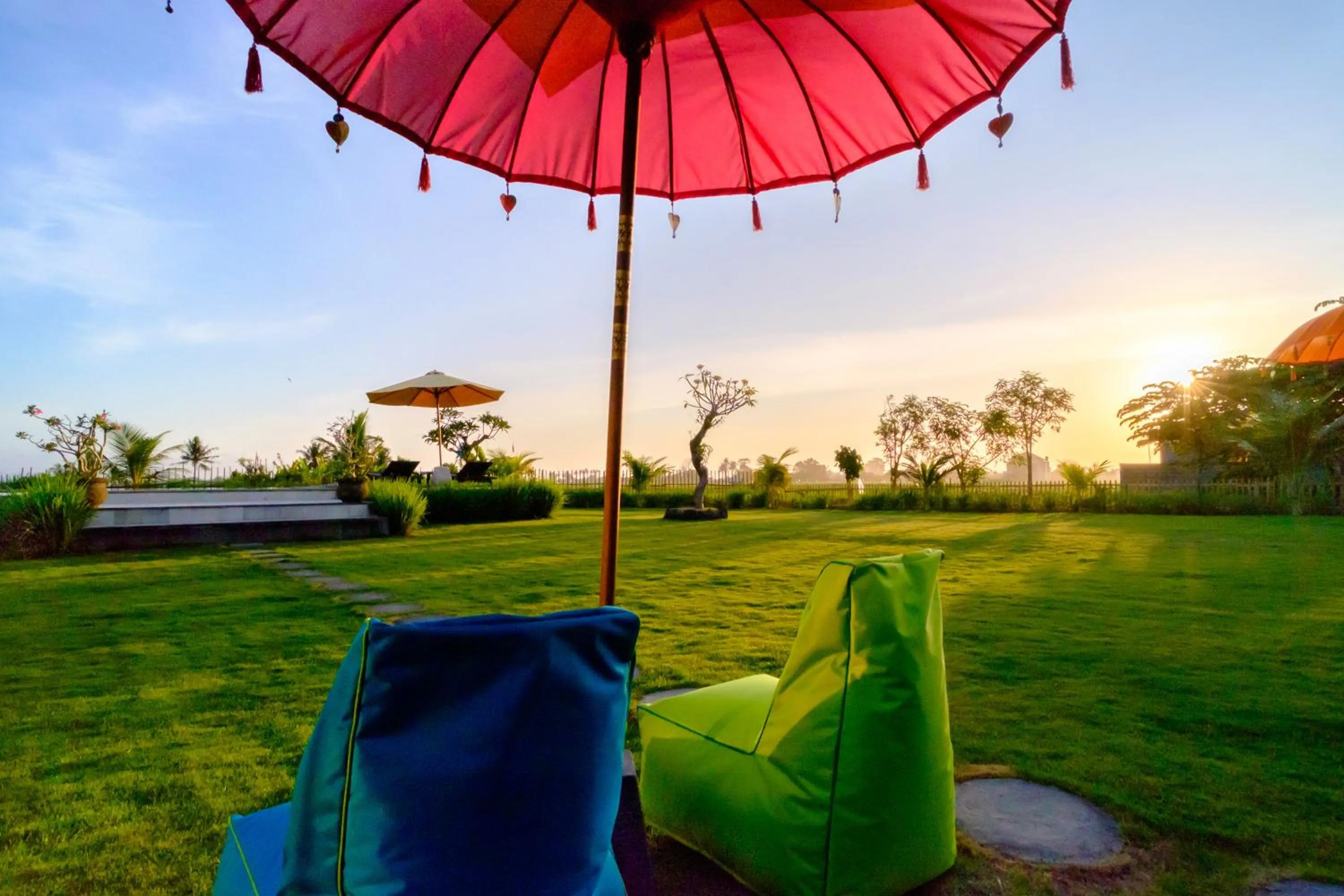 Natural landscape in Canggu Wooden Green Paradise