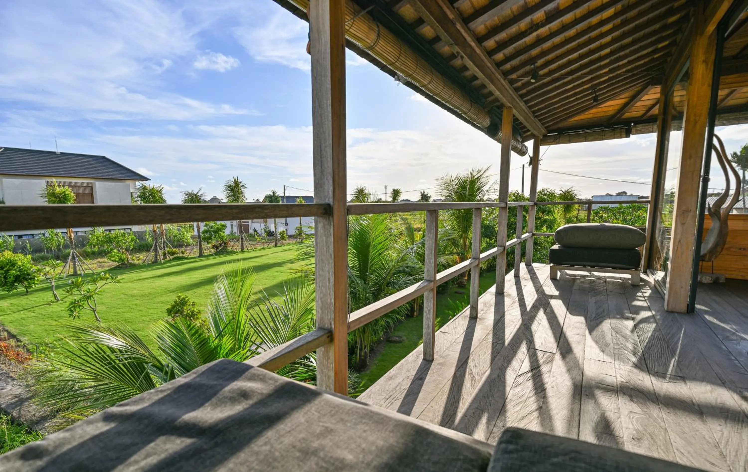 View (from property/room) in Canggu Wooden Green Paradise