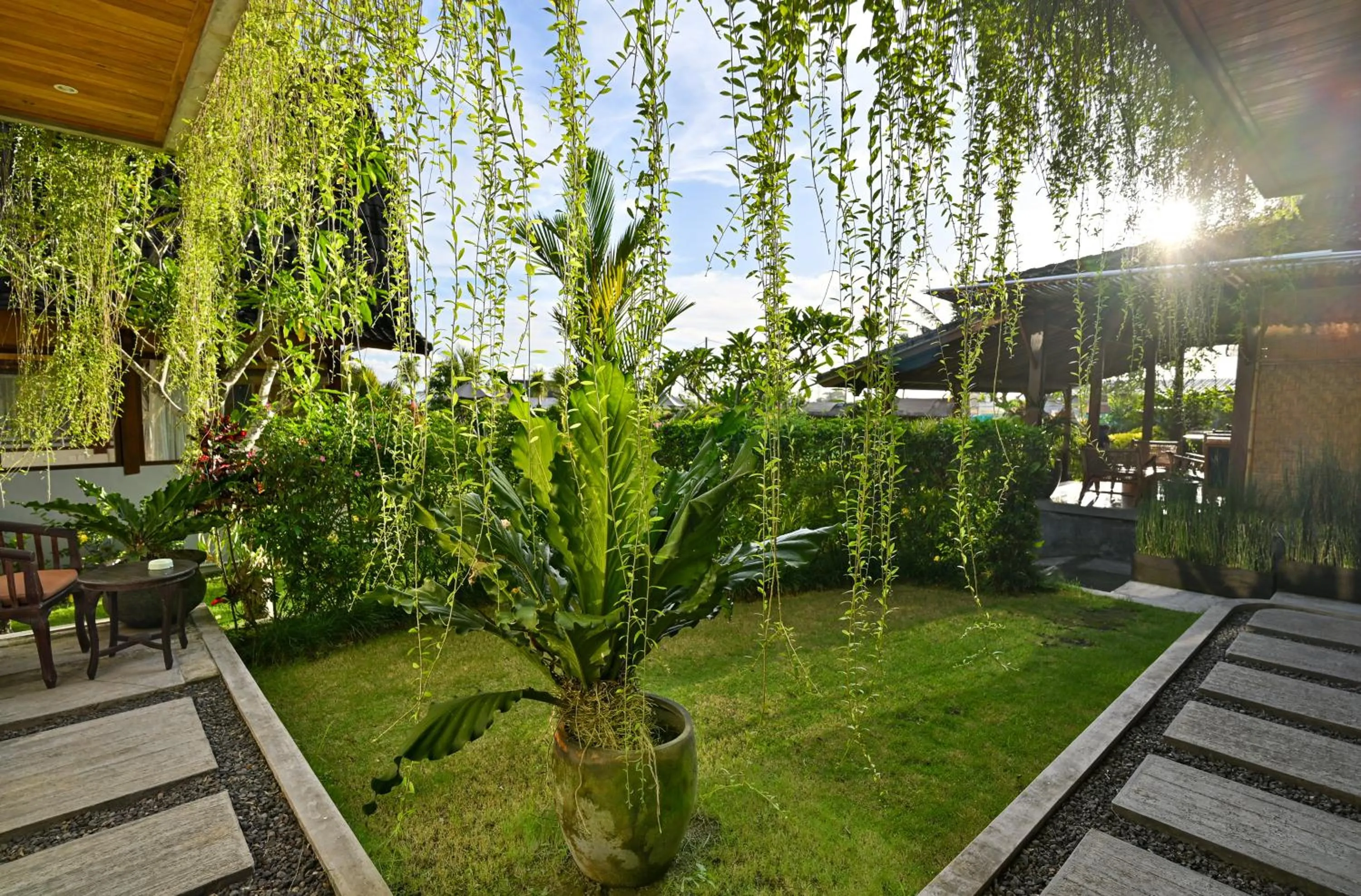 Day in Canggu Wooden Green Paradise