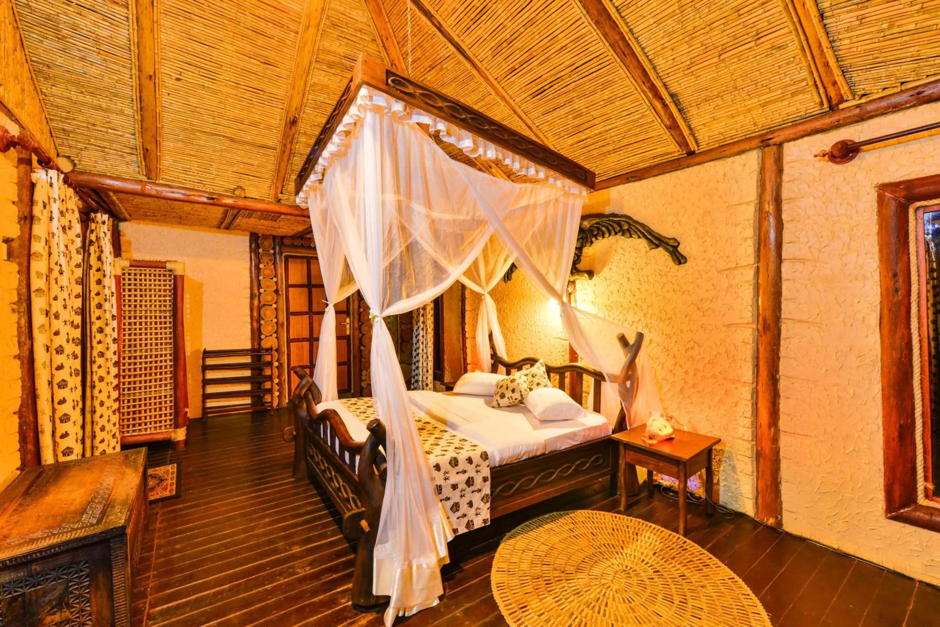 Bed in Serenada Eco Resort