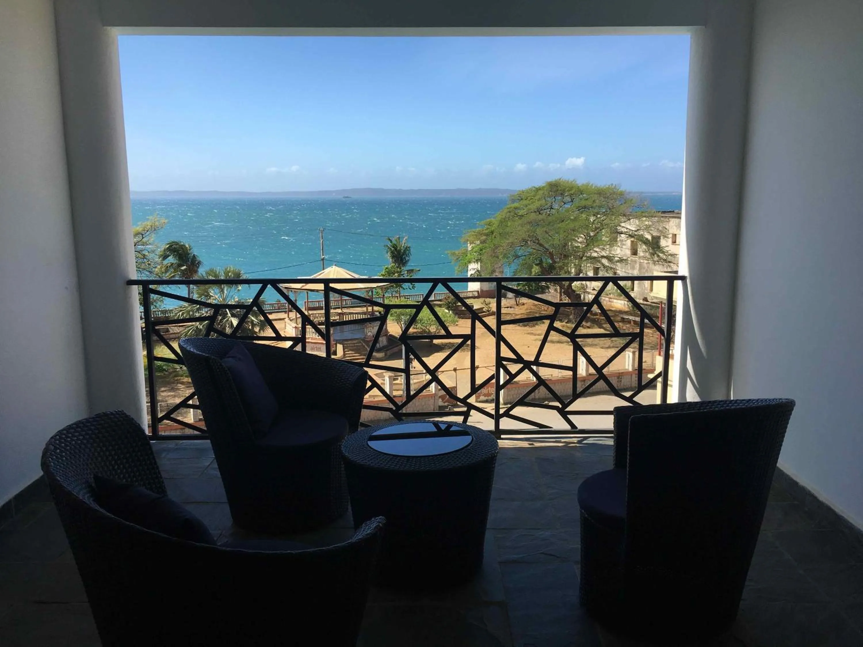 Balcony/Terrace in Hotel de la Poste